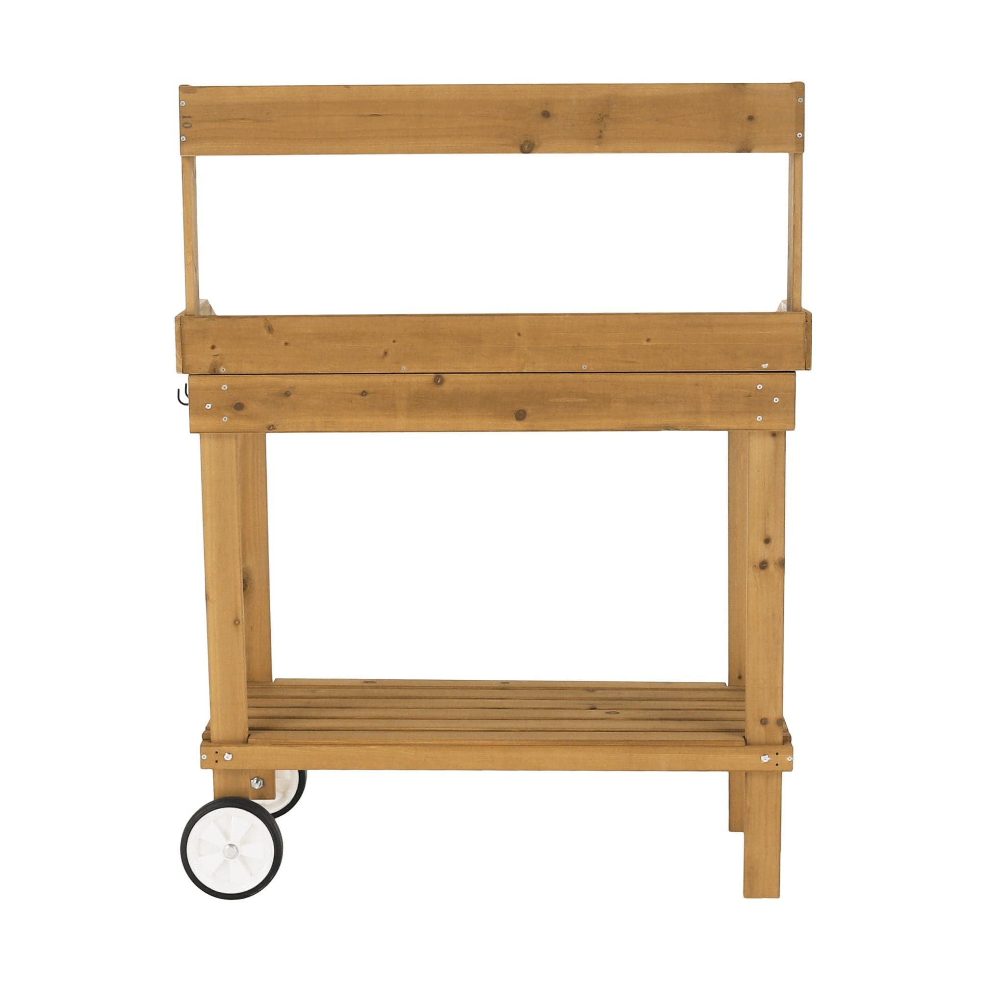 Masa gradina BARDY, stejar, lemn/polipropilena, 94x49x120 cm