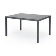 Masa gradina HOVER, gri/gri antracit, sticla/metal, 150x90x75 cm