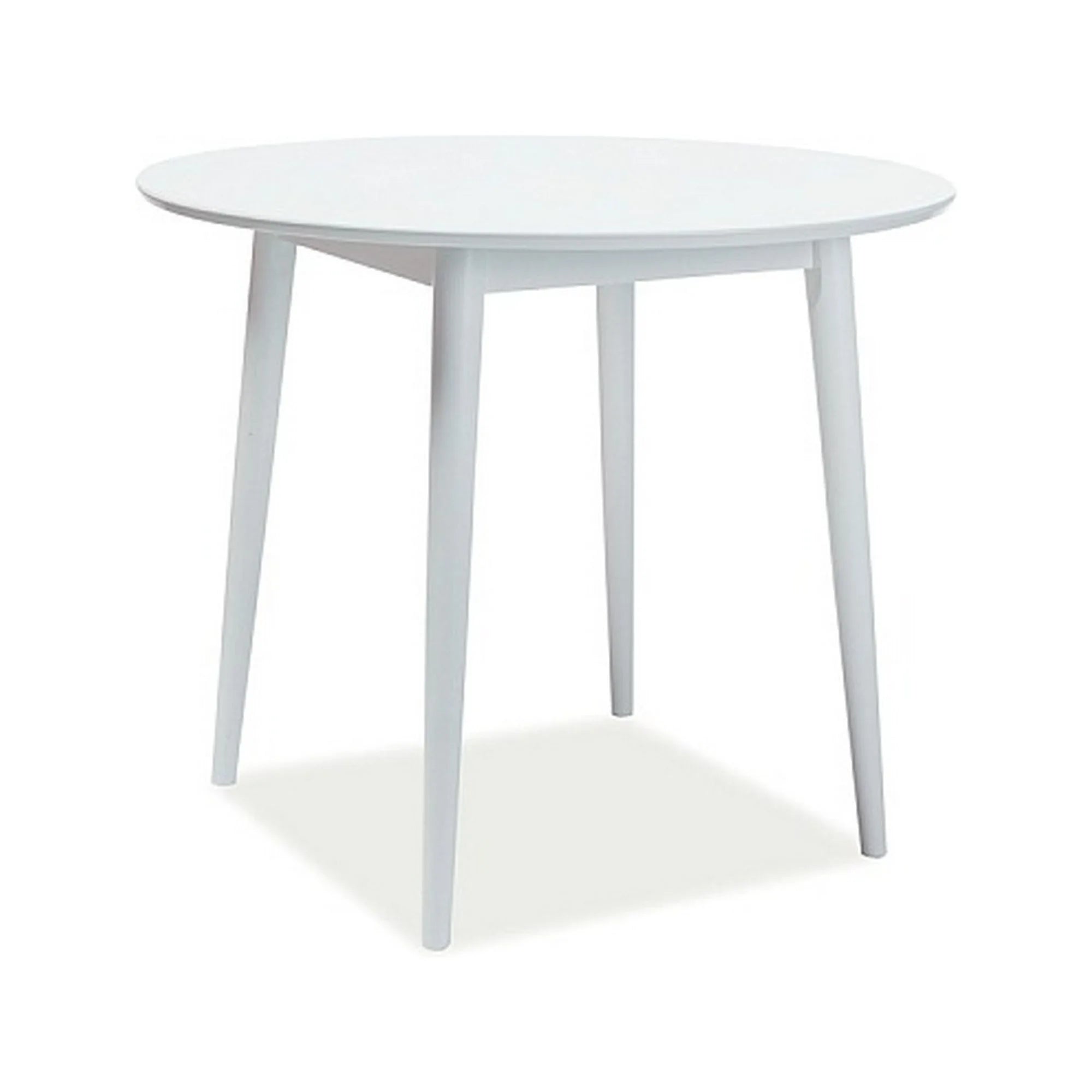 Masa LARSON, alb, 90x90x75 cm