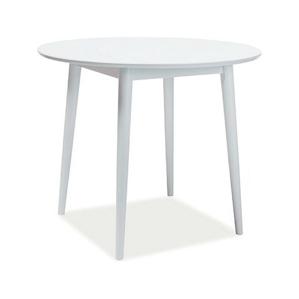 Masa LARSON, alb, 90x90x75 cm
