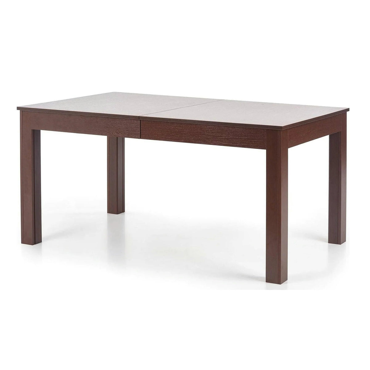 Masa living SEWERYN, nuc inchis, PAL, 160/300x90x76 cm