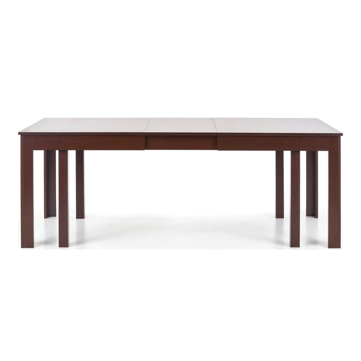 Masa living SEWERYN, nuc inchis, PAL, 160/300x90x76 cm
