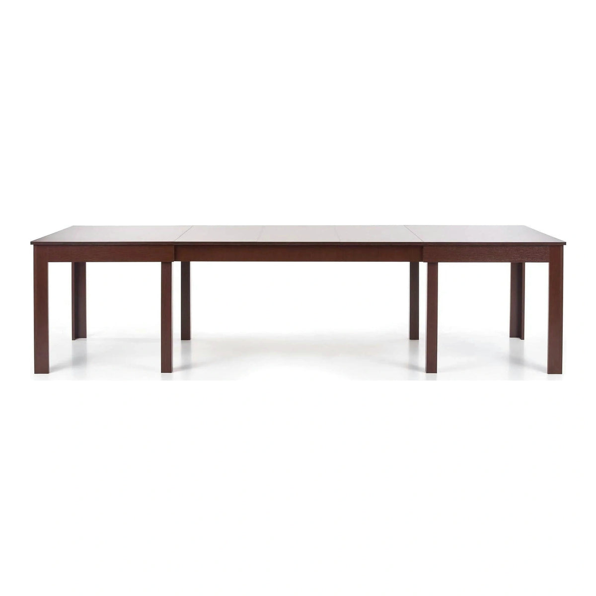 Masa living SEWERYN, nuc inchis, PAL, 160/300x90x76 cm