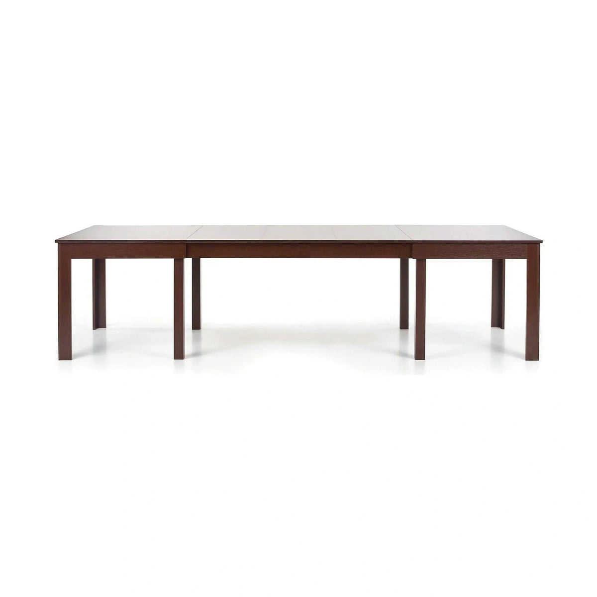 Masa living SEWERYN, nuc inchis, PAL, 160/300x90x76 cm