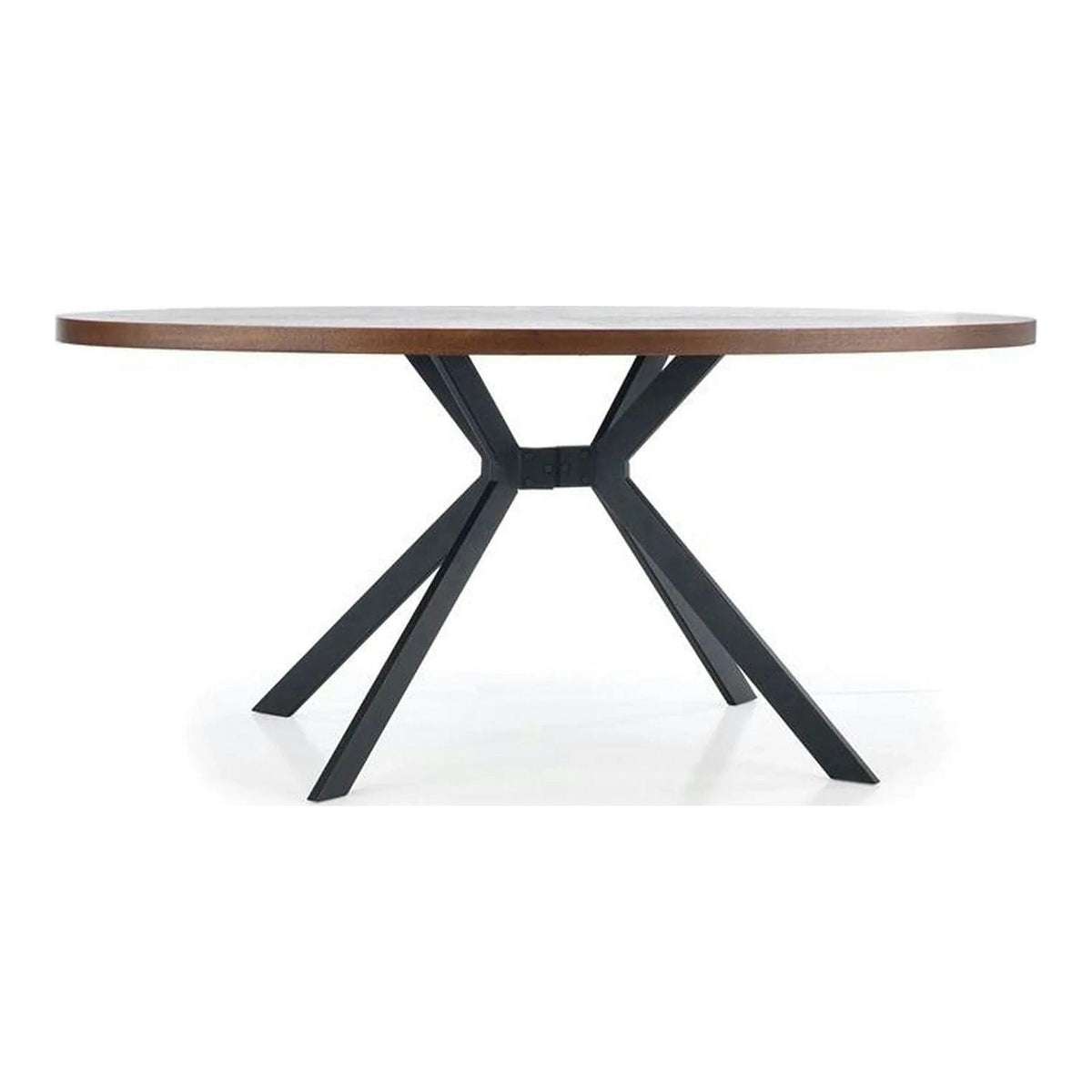 Masa LOCARNO, nuc/negru, 170x90x76 cm
