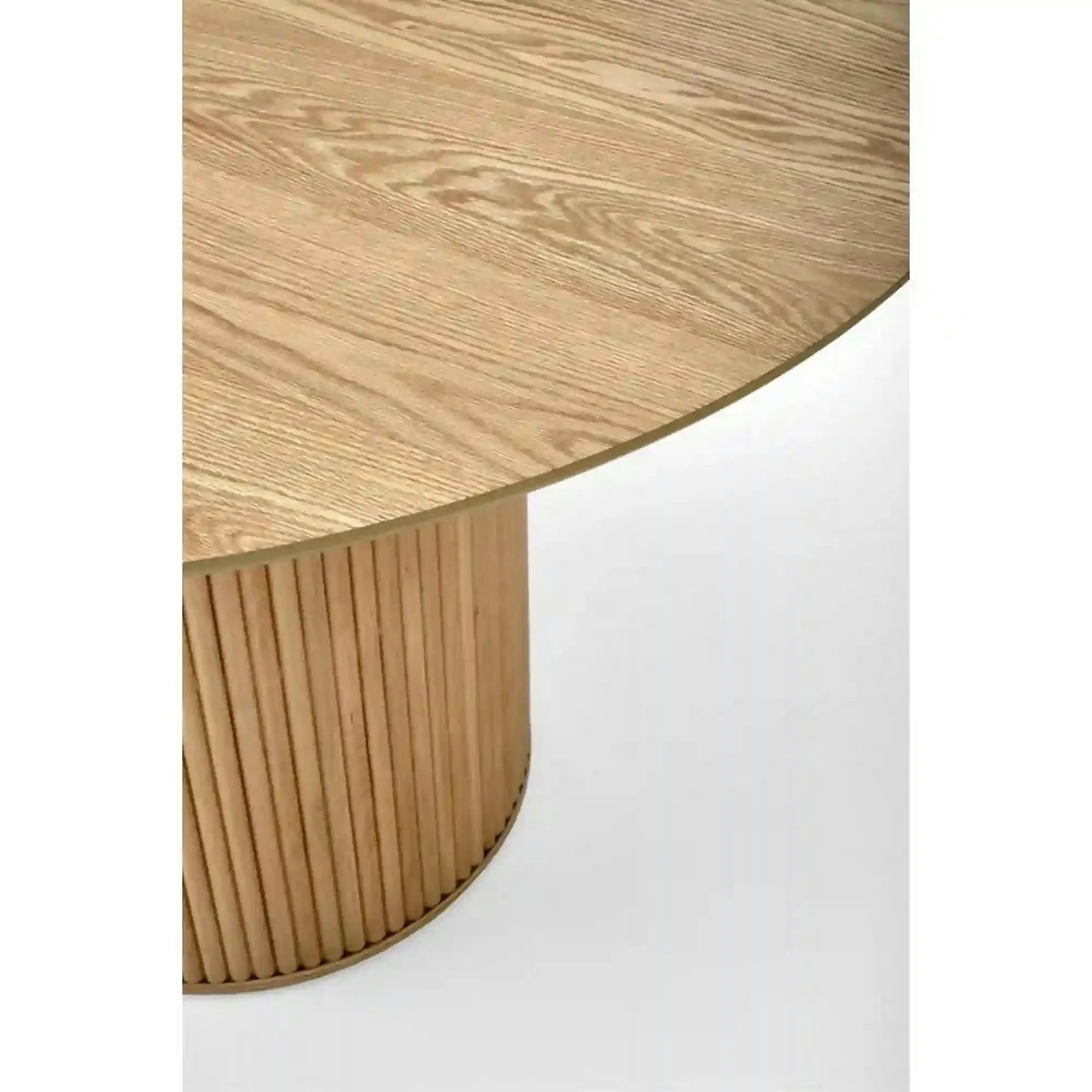 Masa LOPEZ, stejar natural, 120x120x78 cm