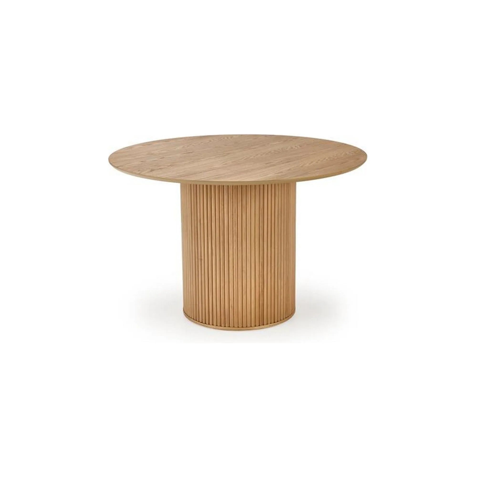 Masa LOPEZ, stejar natural, 120x120x78 cm