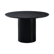 Masa MAHIR TIP 2, negru, 120x120x75 cm