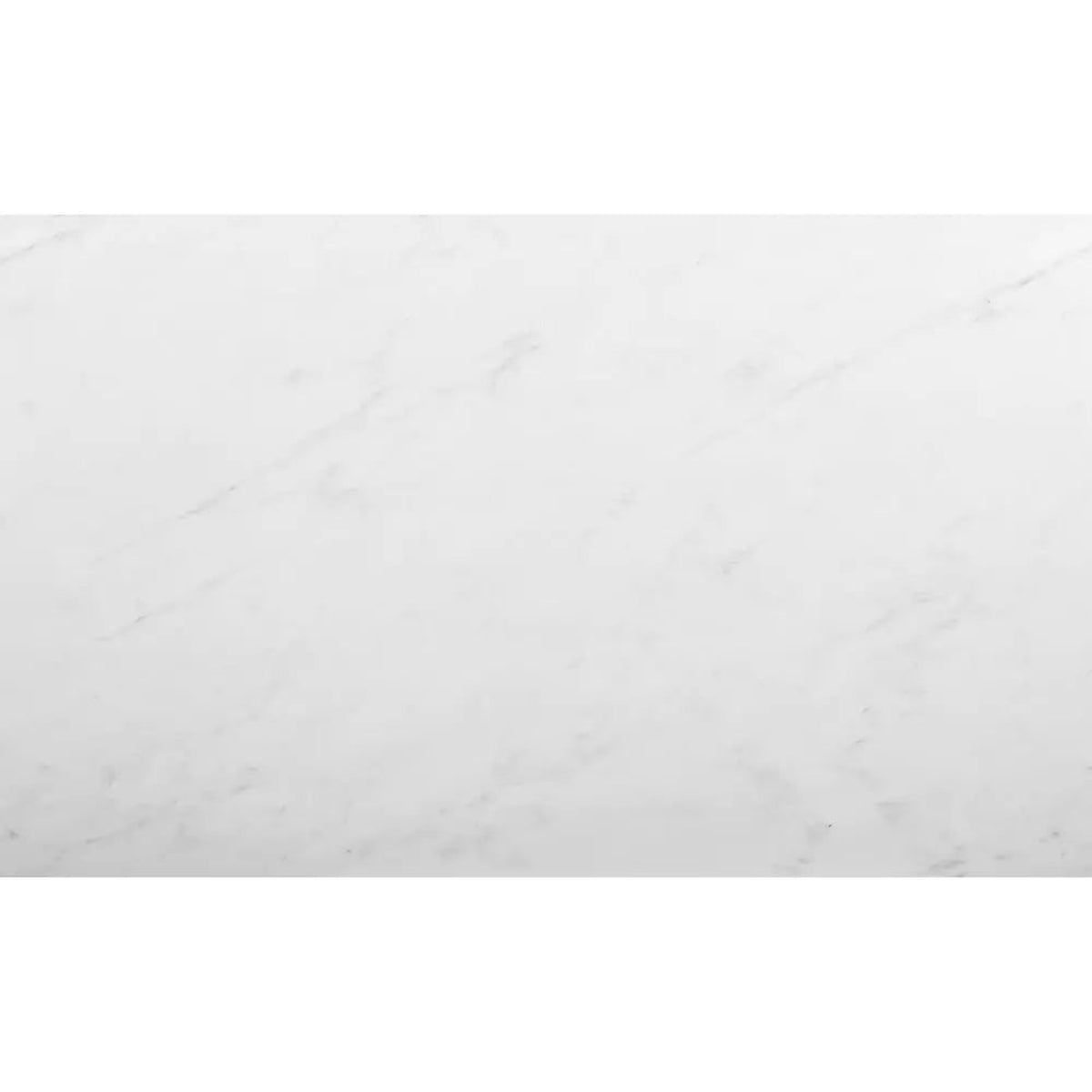 Masa MARIO, alb cu efect de marmura/negru, 100x60x75 cm