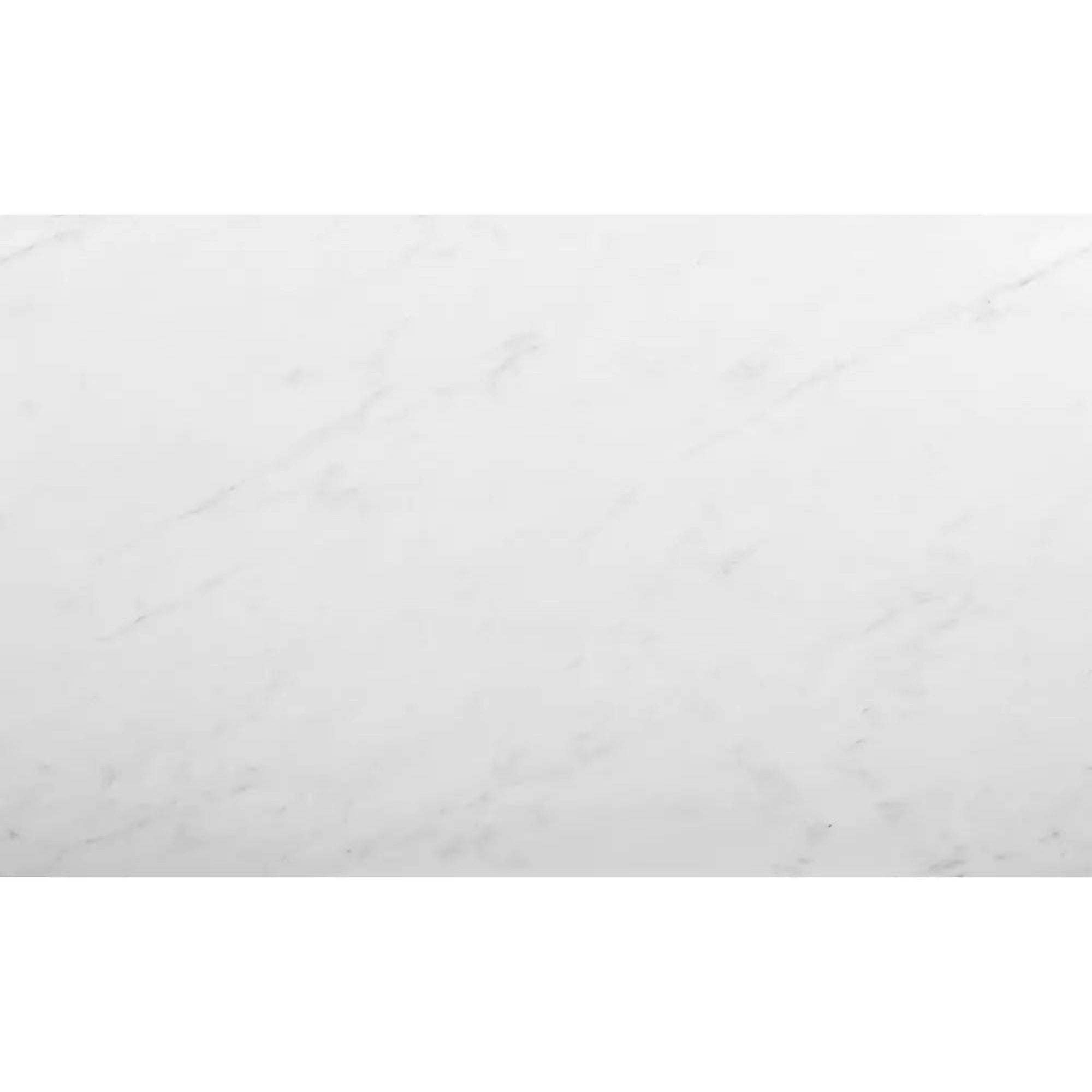 Masa MARIO, alb cu efect de marmura/negru, 100x60x75 cm