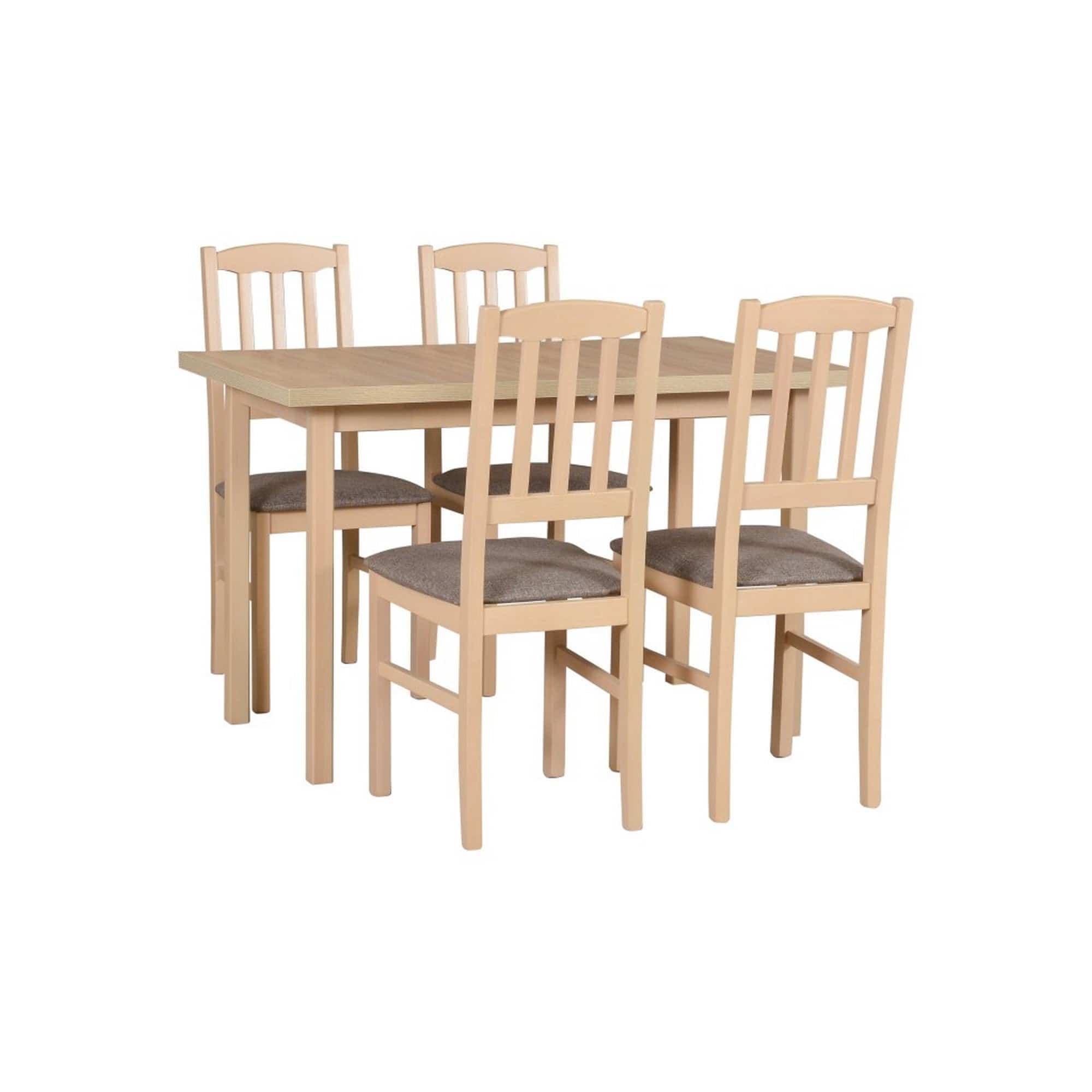 Masa MAX 3, stejar sonoma, PAL/lemn de fag, 120x70x75 cm