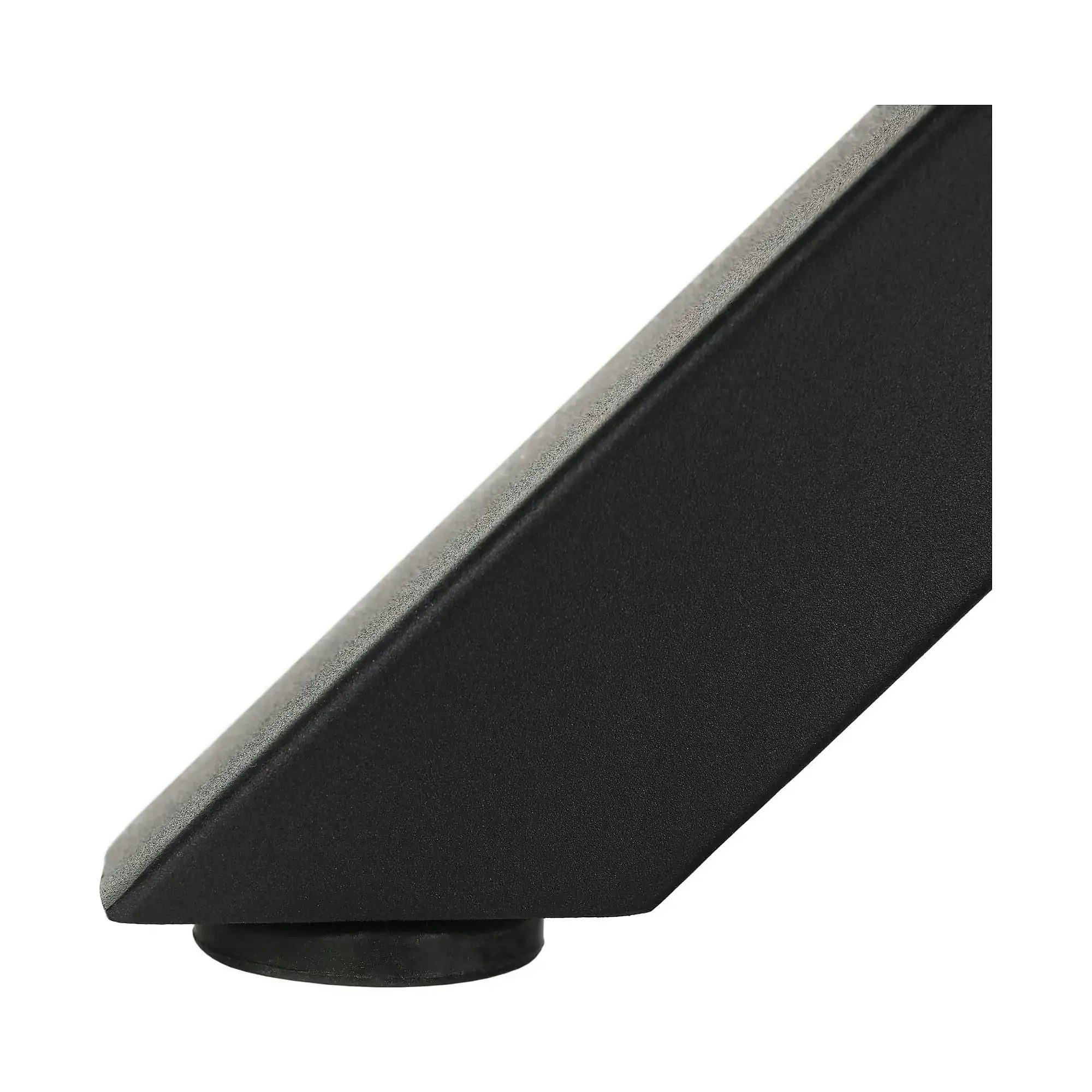 Masa MEDOR, stejar inchis/negru, 120x120x76 cm