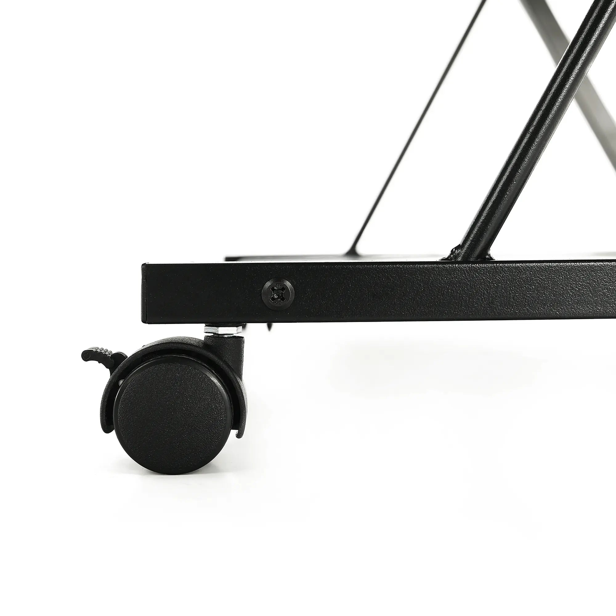 Masa PC TARAK, negru, PAL infoliat/metal, 60x48x73 cm