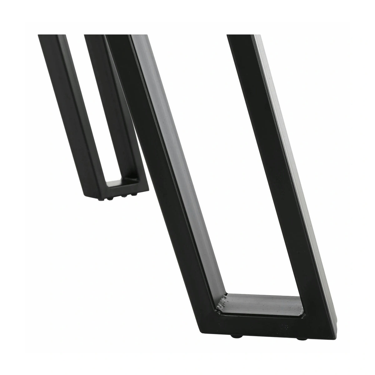 Masa PEDAL, stejar/negru, 140x80x76 cm