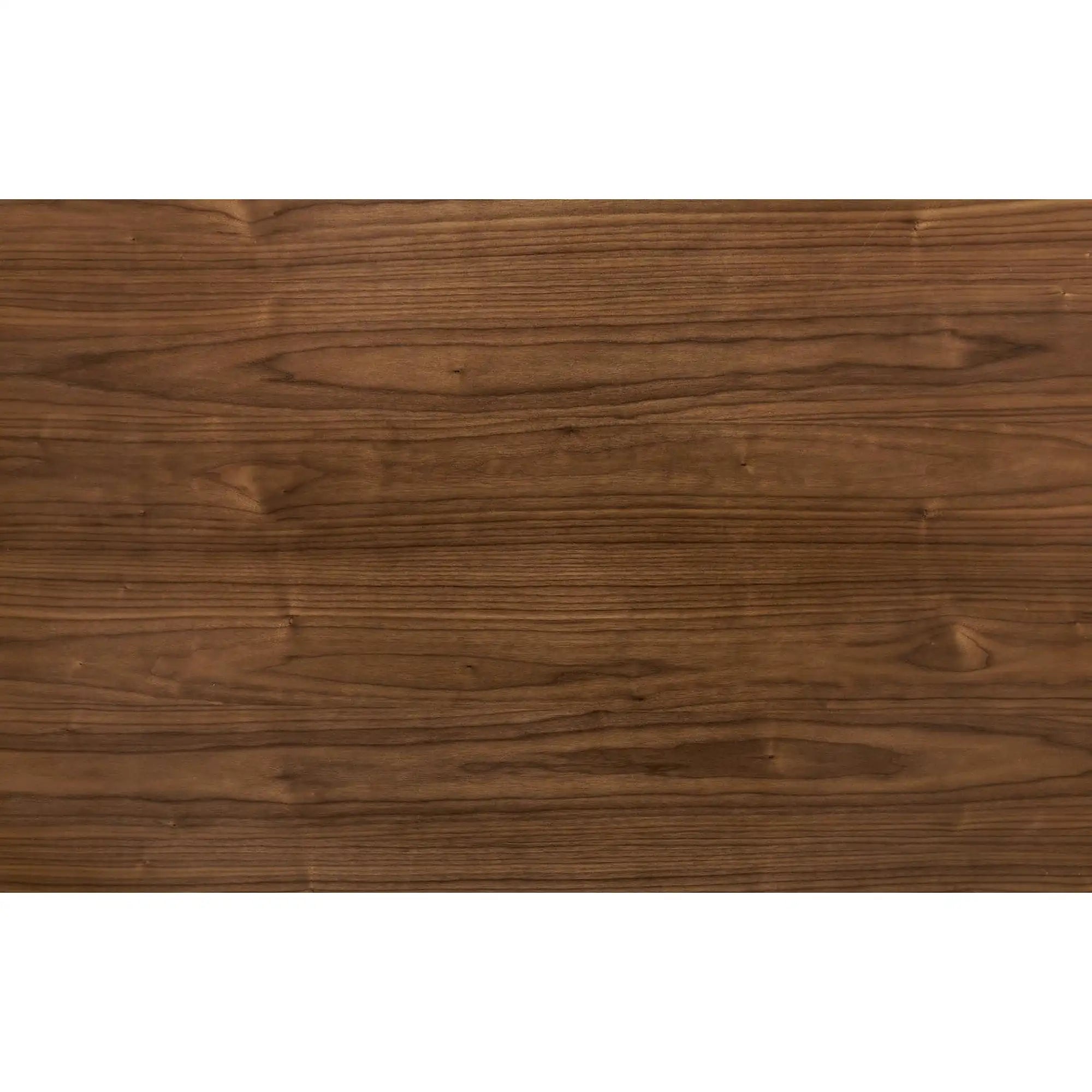 Masa PEDRO, nuc/negru, furnir/lemn, 160x90x75 cm