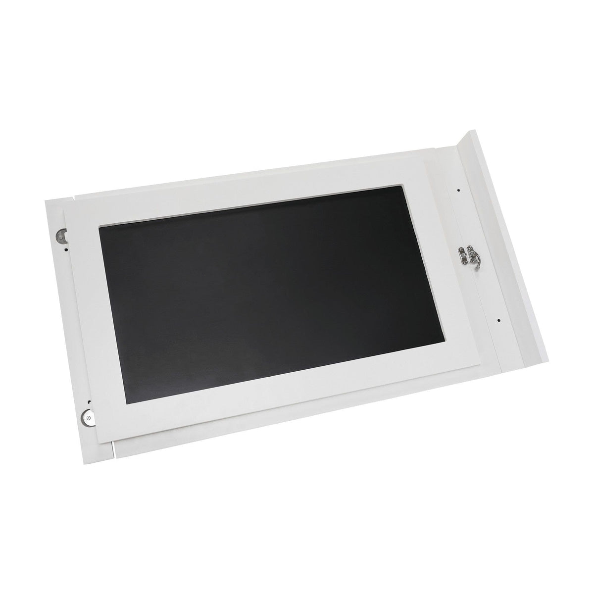 Masa plianta ZALMAN, alb/negru,  tablă cu cretă, 50x75.5x75 cm