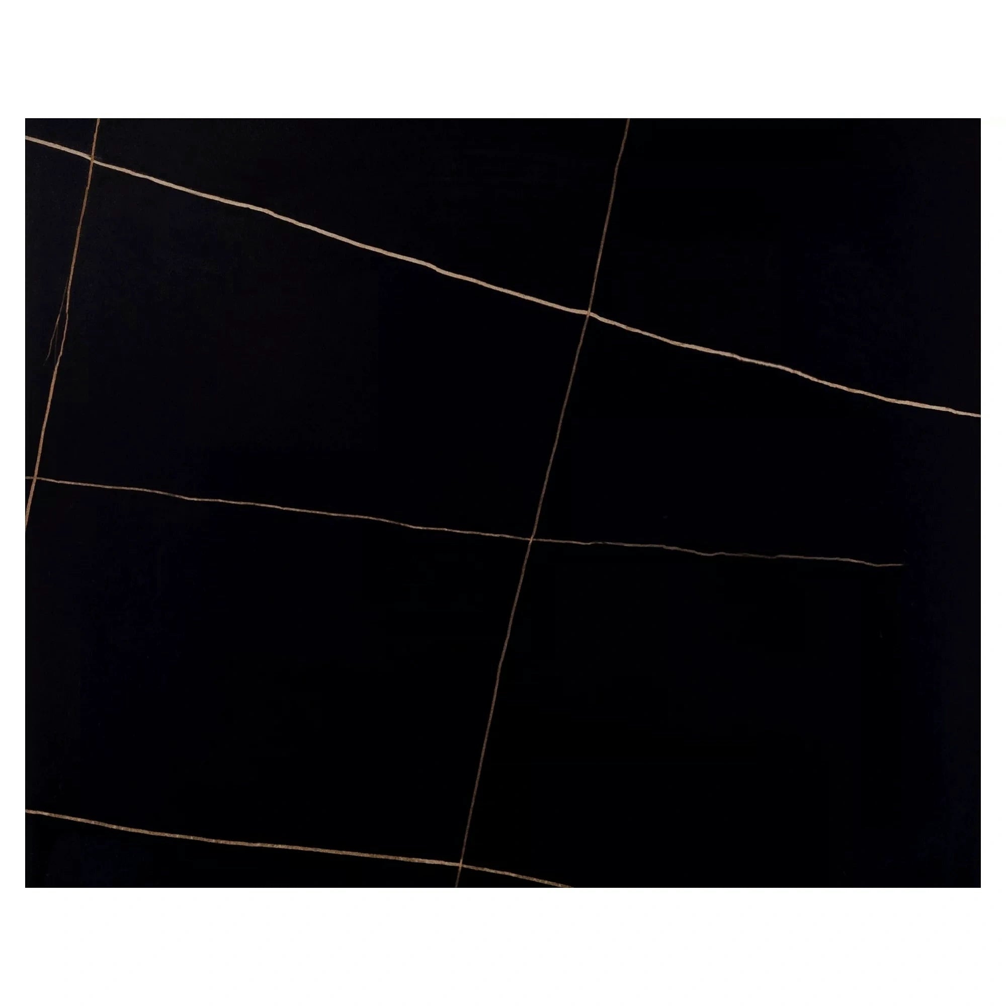 Masa RION, negru mat cu efect de marmura, ceramica/metal, 80x80x76 cm