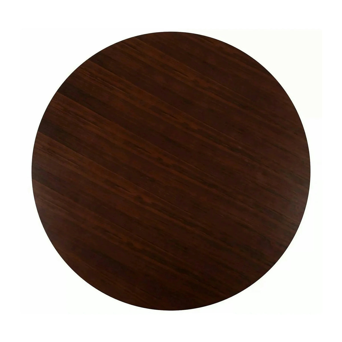 Masă RONDO, nuc, furnir/MDF, Ø120x76 cm