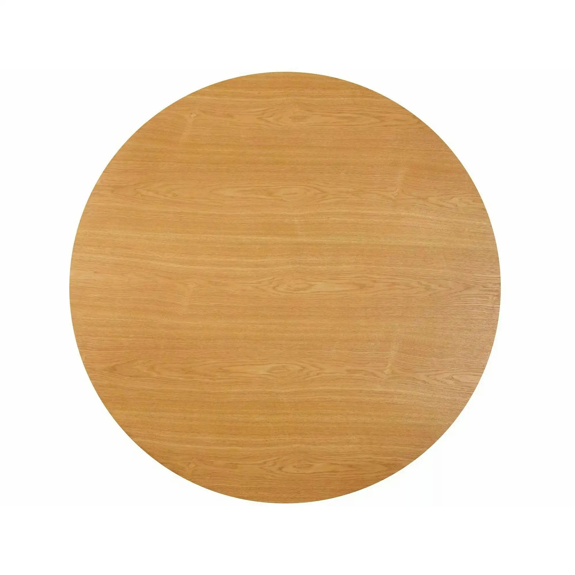 Masă RONDO, stejar, furnir/MDF, Ø120x76 cm