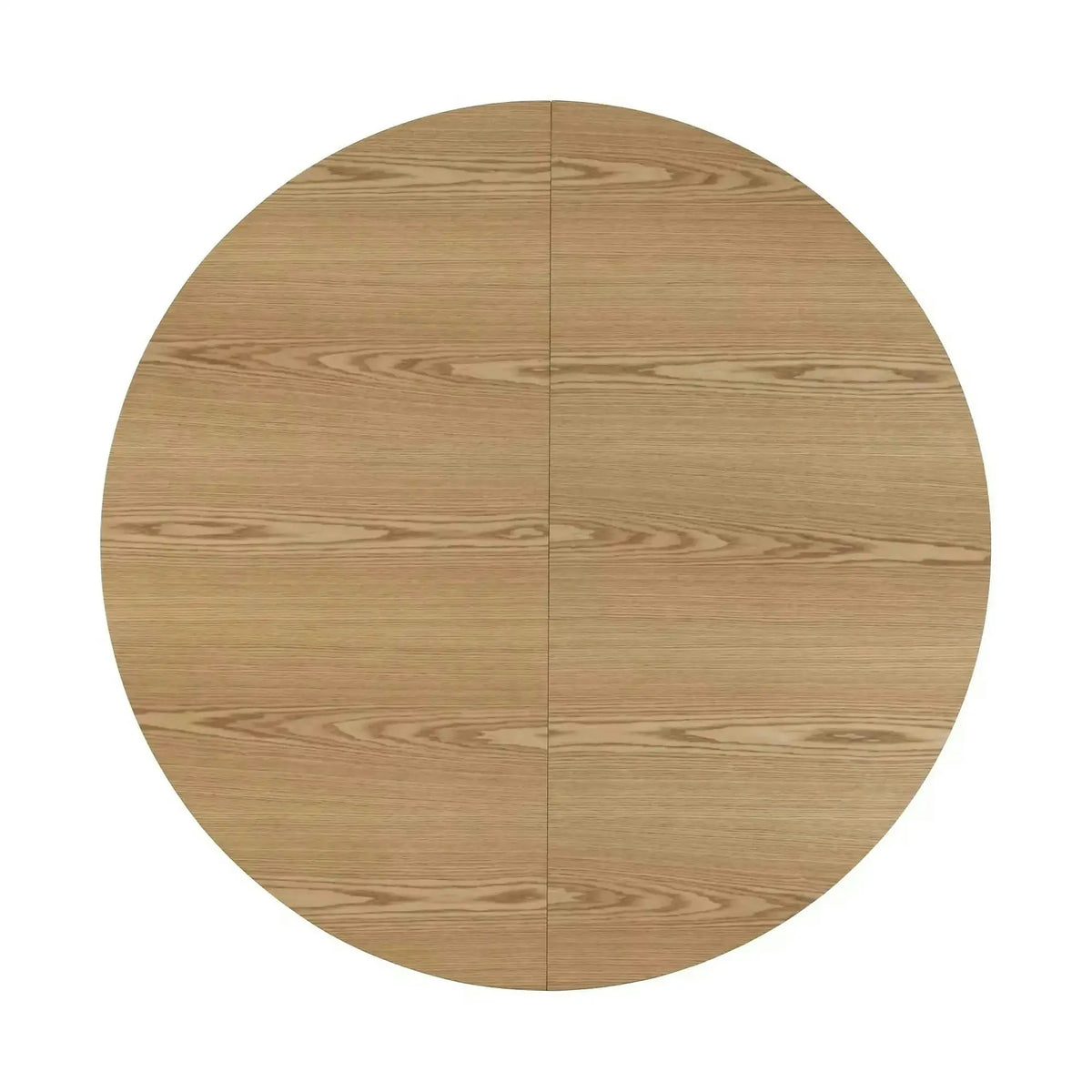 Masa rotunda extensibila living ANGEL II, stejar, 120/160x120x75 cm