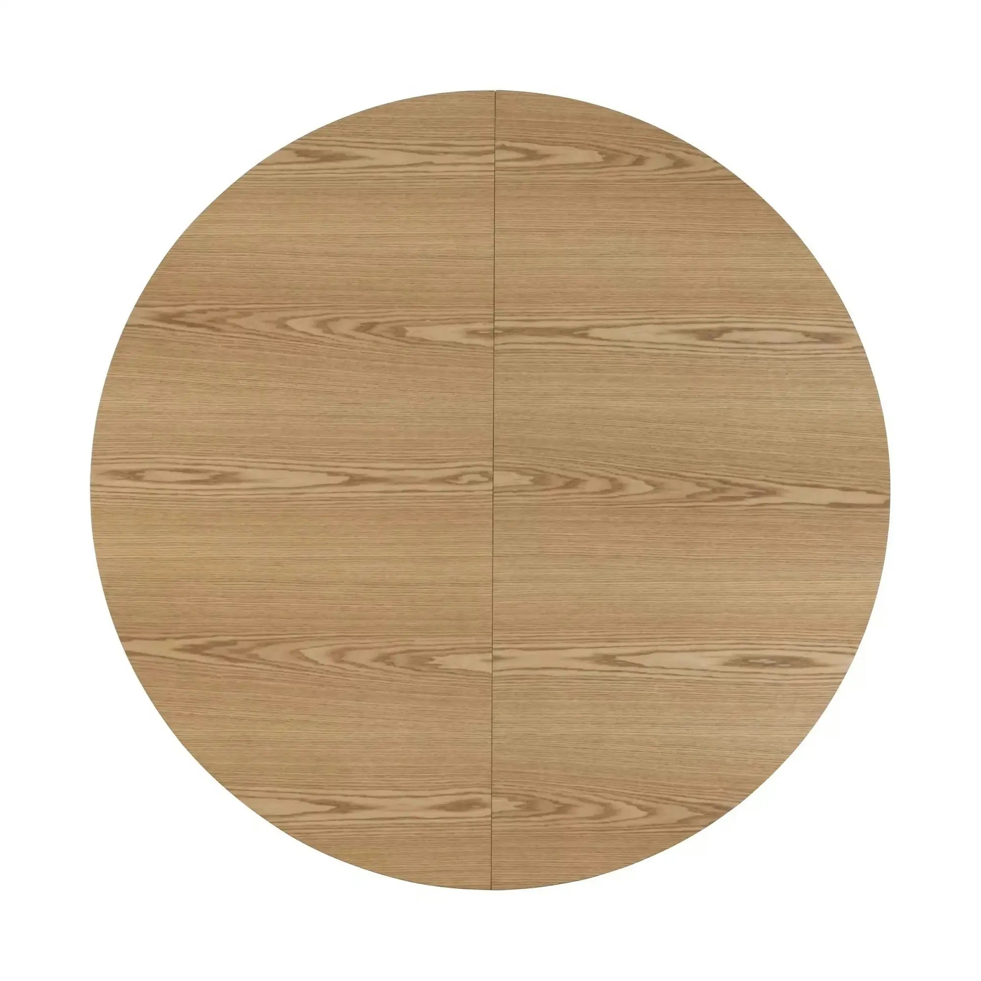 Masa rotunda extensibila living ANGEL II, stejar, 120/160x120x75 cm
