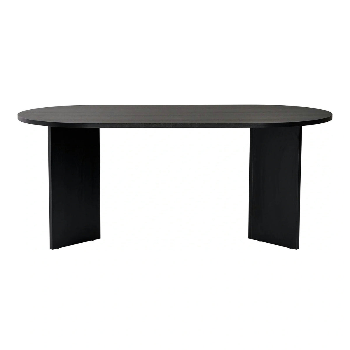 Masa SABLIN, negru, PAL laminat, 180x90x75 cm