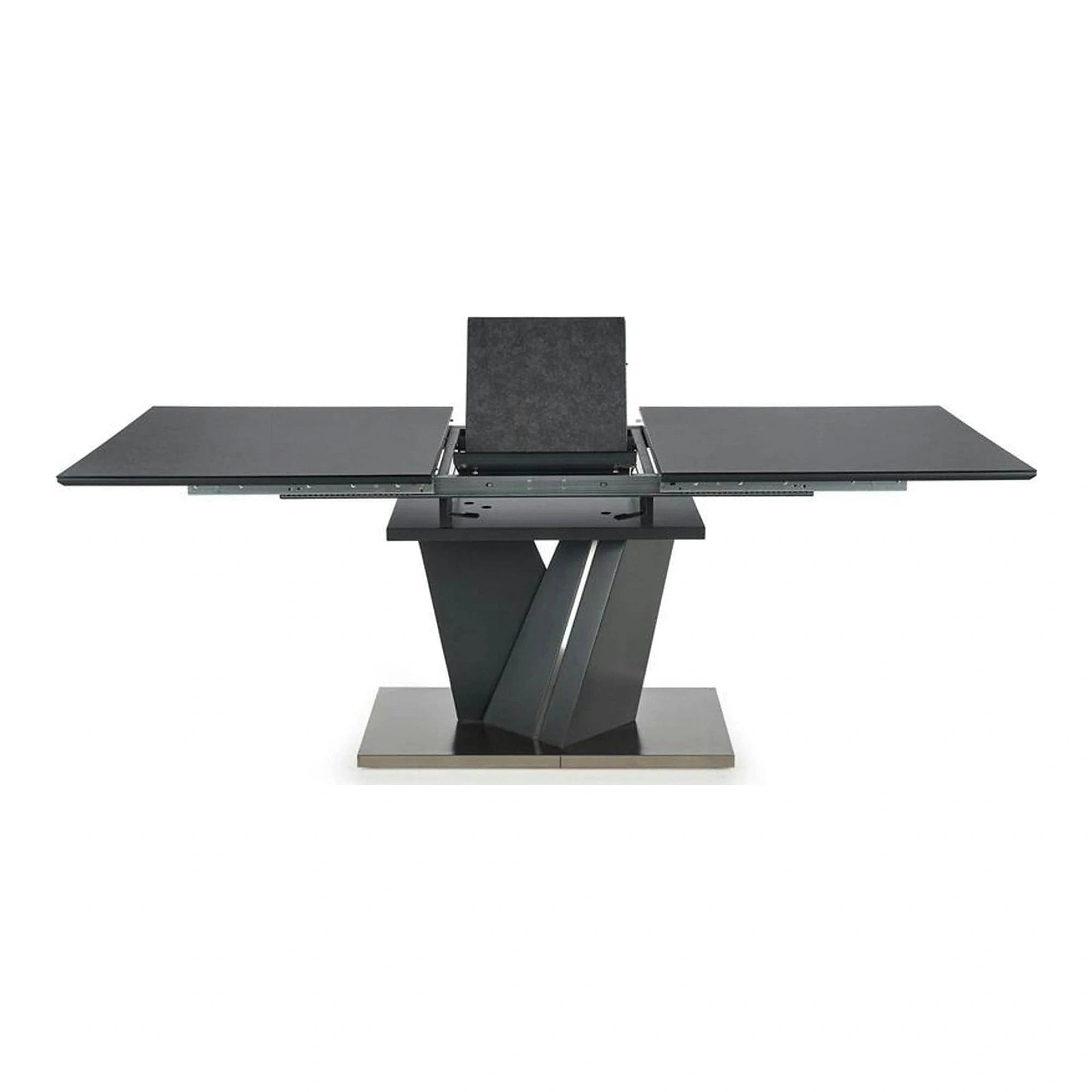 Masa SALVADOR, gri, 160/200x90x77 cm