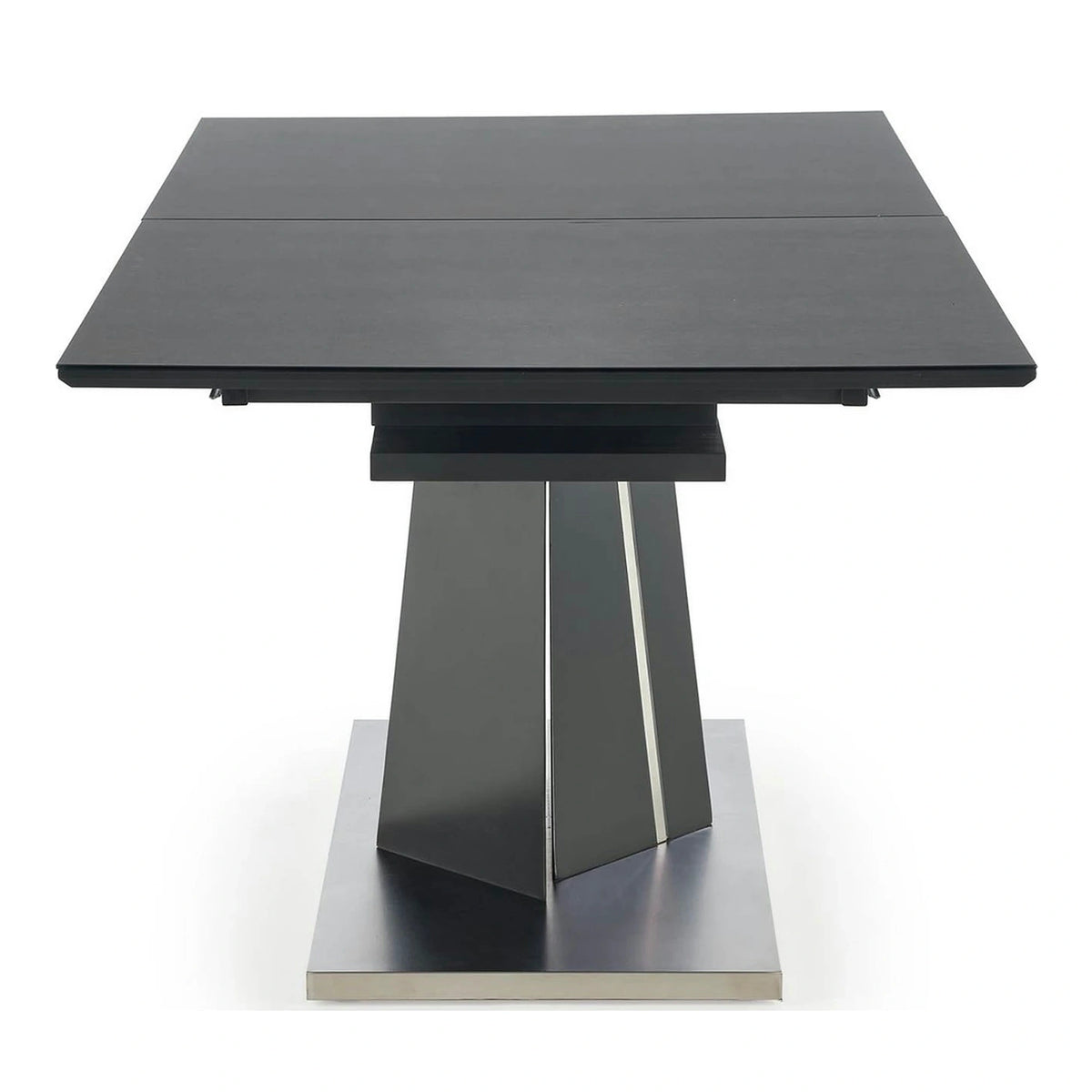 Masa SALVADOR, gri, 160/200x90x77 cm