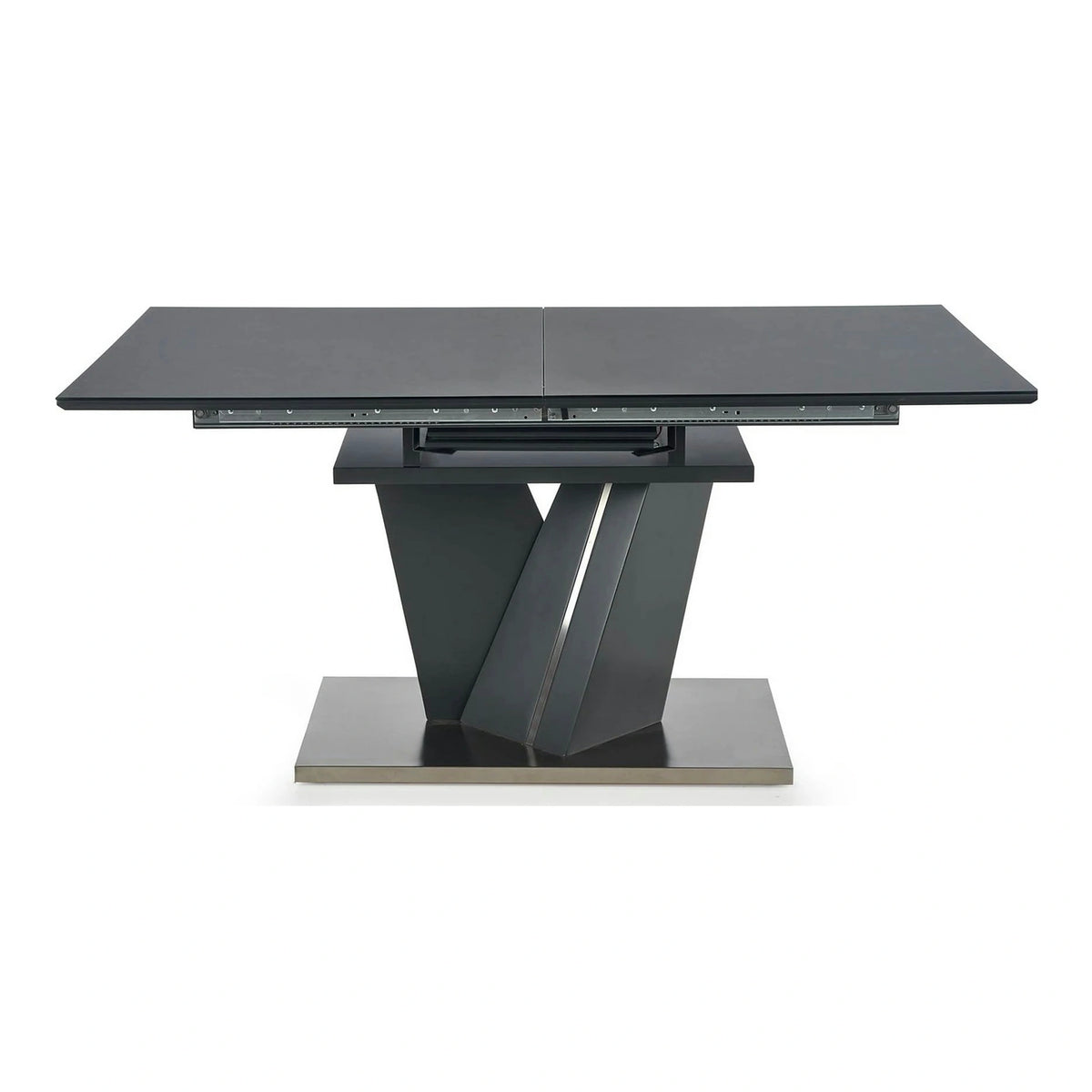 Masa SALVADOR, gri, 160/200x90x77 cm