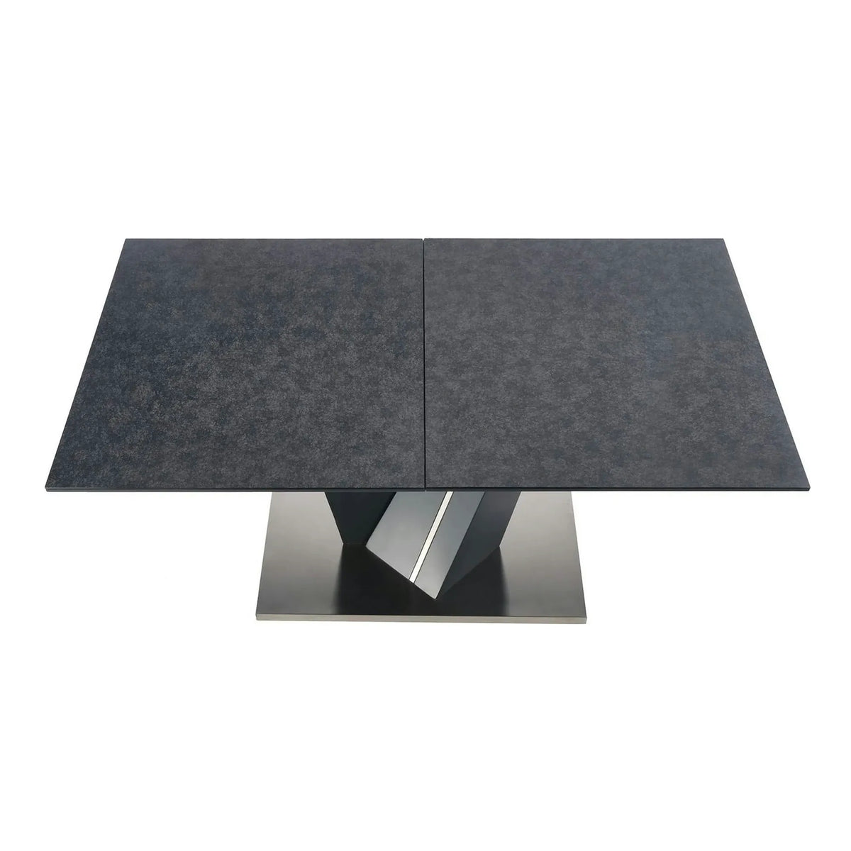 Masa SALVADOR, gri, 160/200x90x77 cm