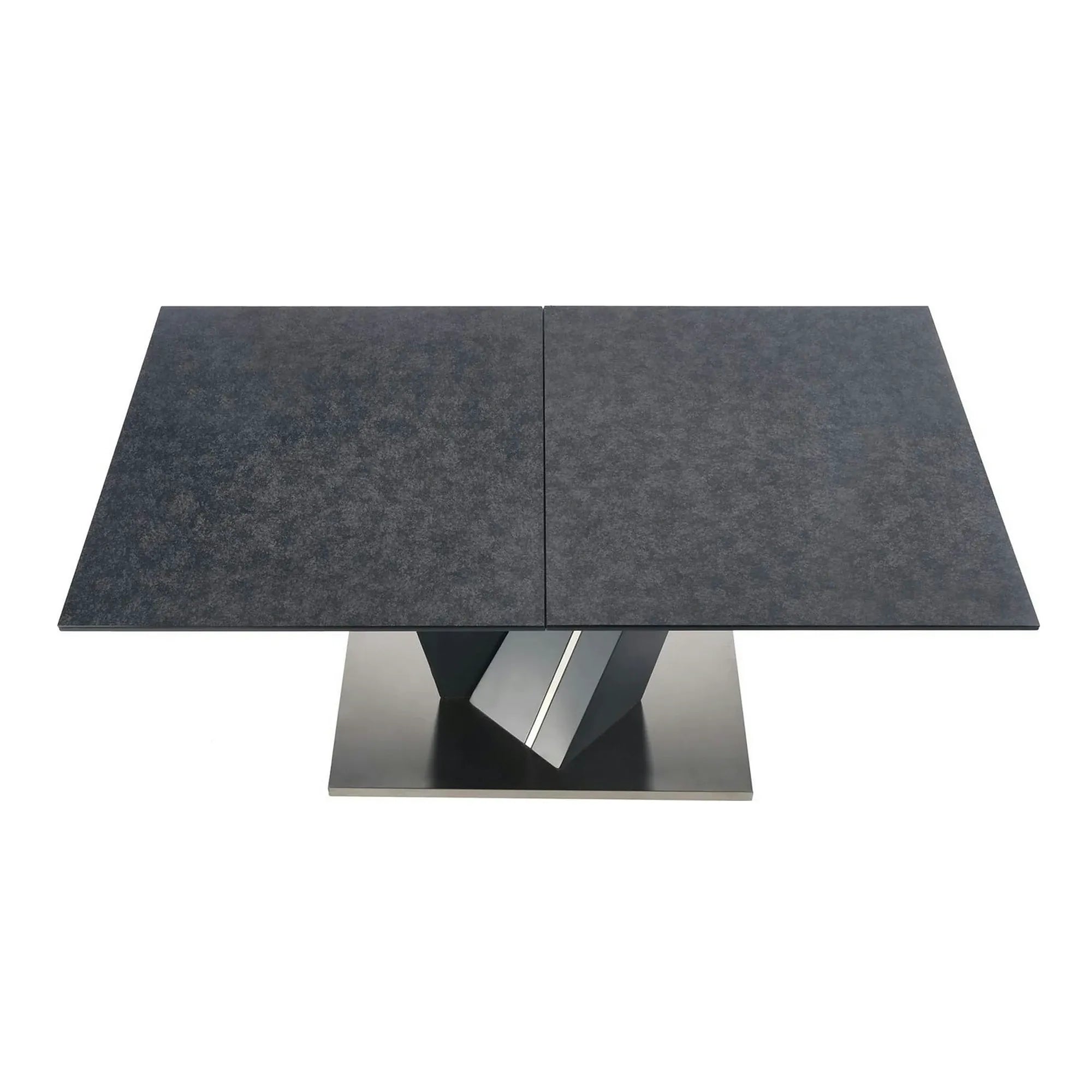 Masa SALVADOR, gri, 160/200x90x77 cm