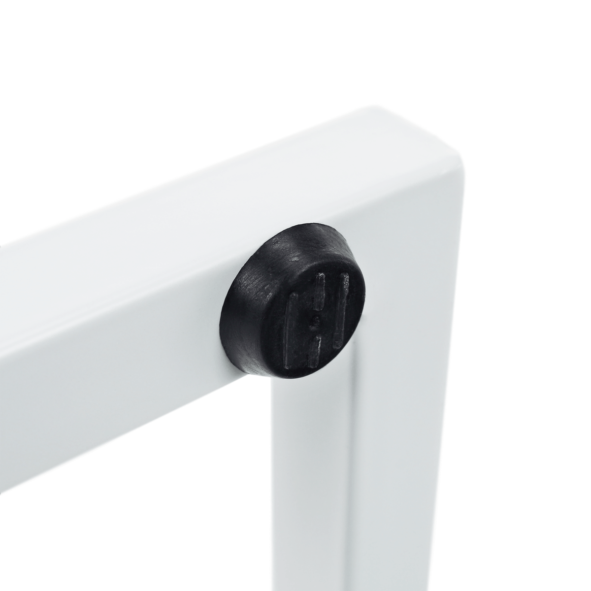 Masuta APIA, alb, metal, 50x30x50 cm