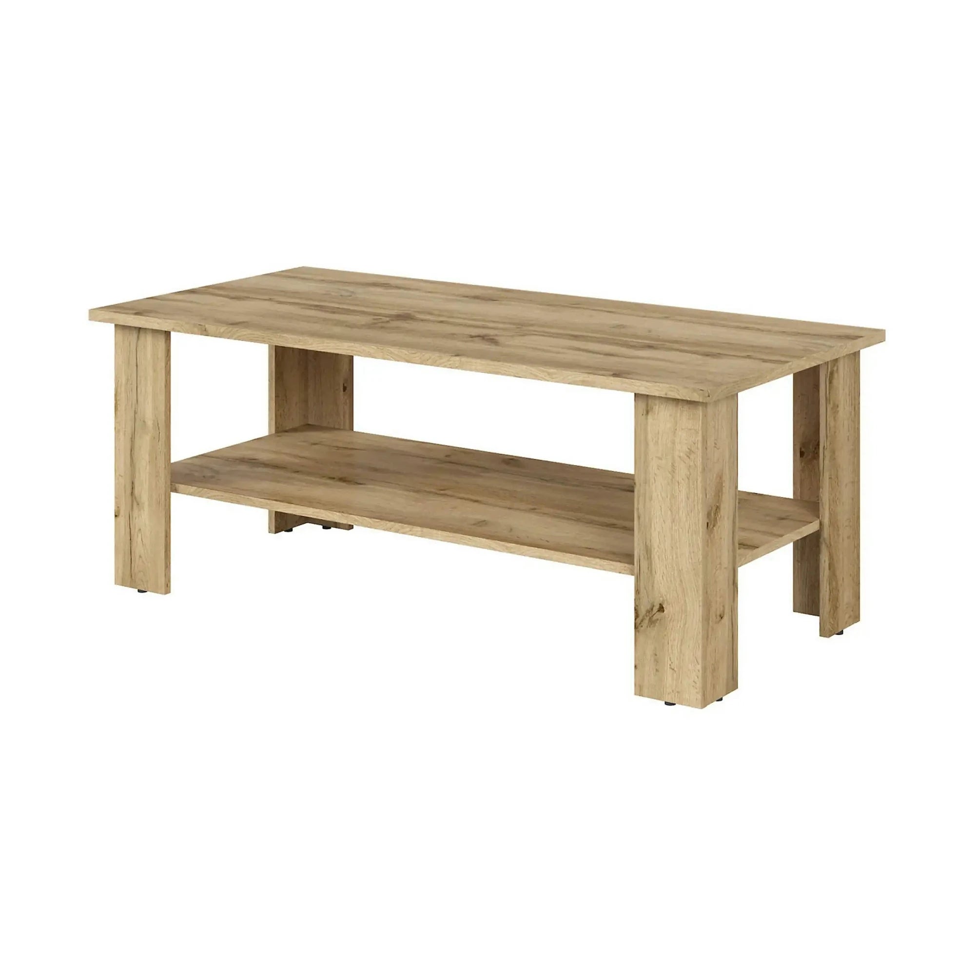 Masuta cafea ACADIA, stejar, PAL, 115x56x46 cm