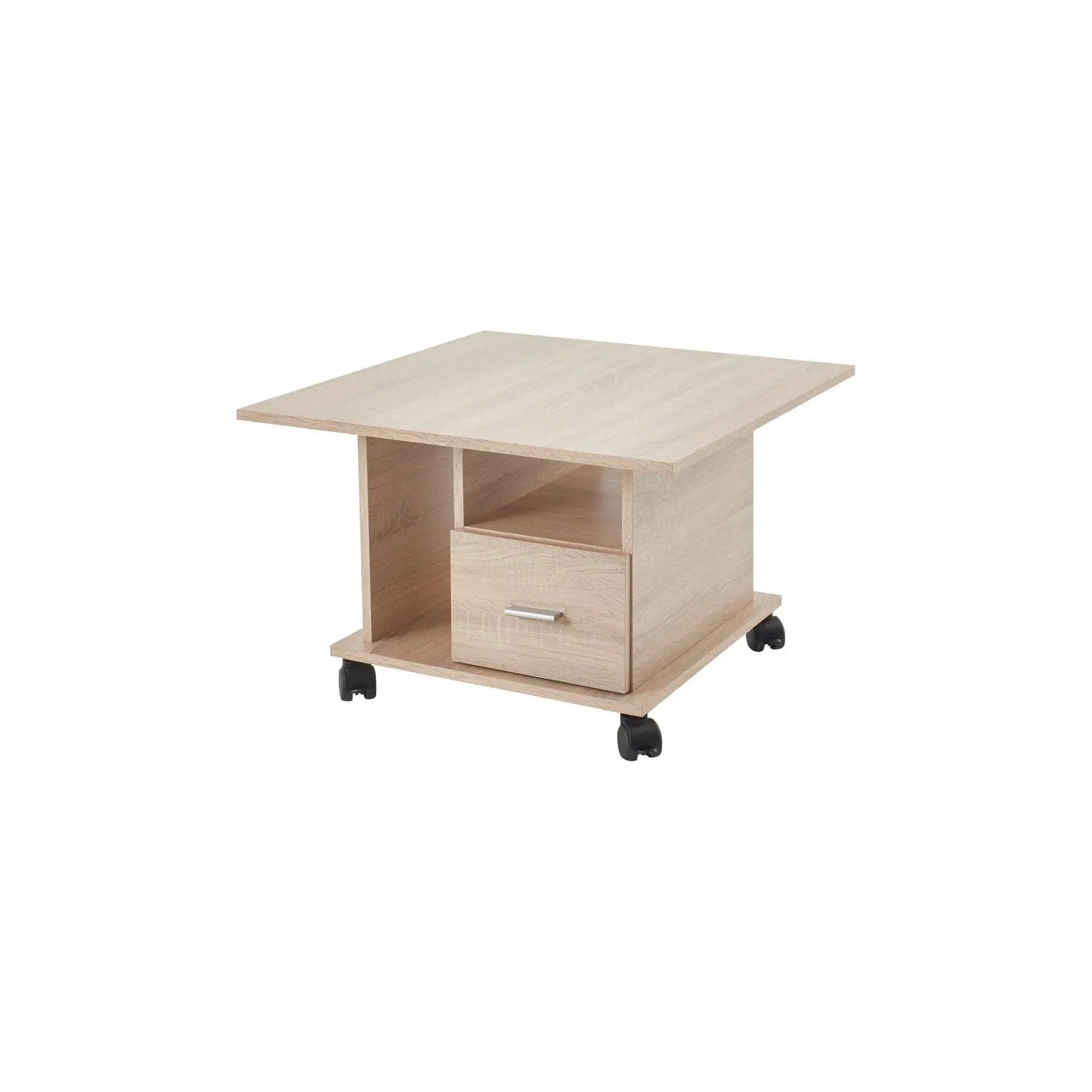 Masuta cafea ACTIVO1, stejar sonoma, PAL, 70X70X45 cm