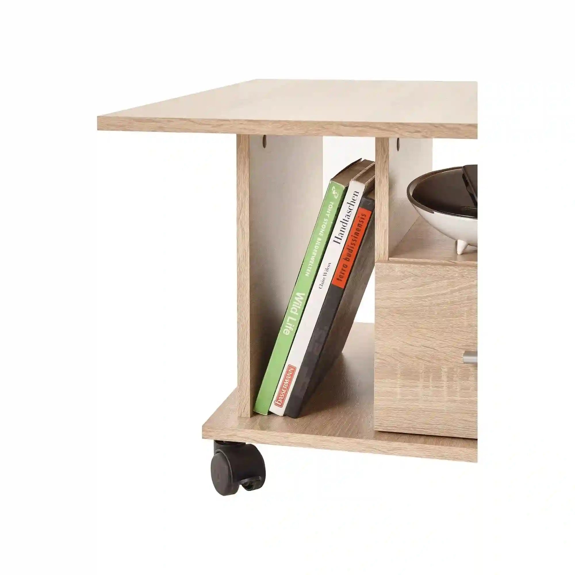 Masuta cafea ACTIVO1, stejar sonoma, PAL, 70X70X45 cm