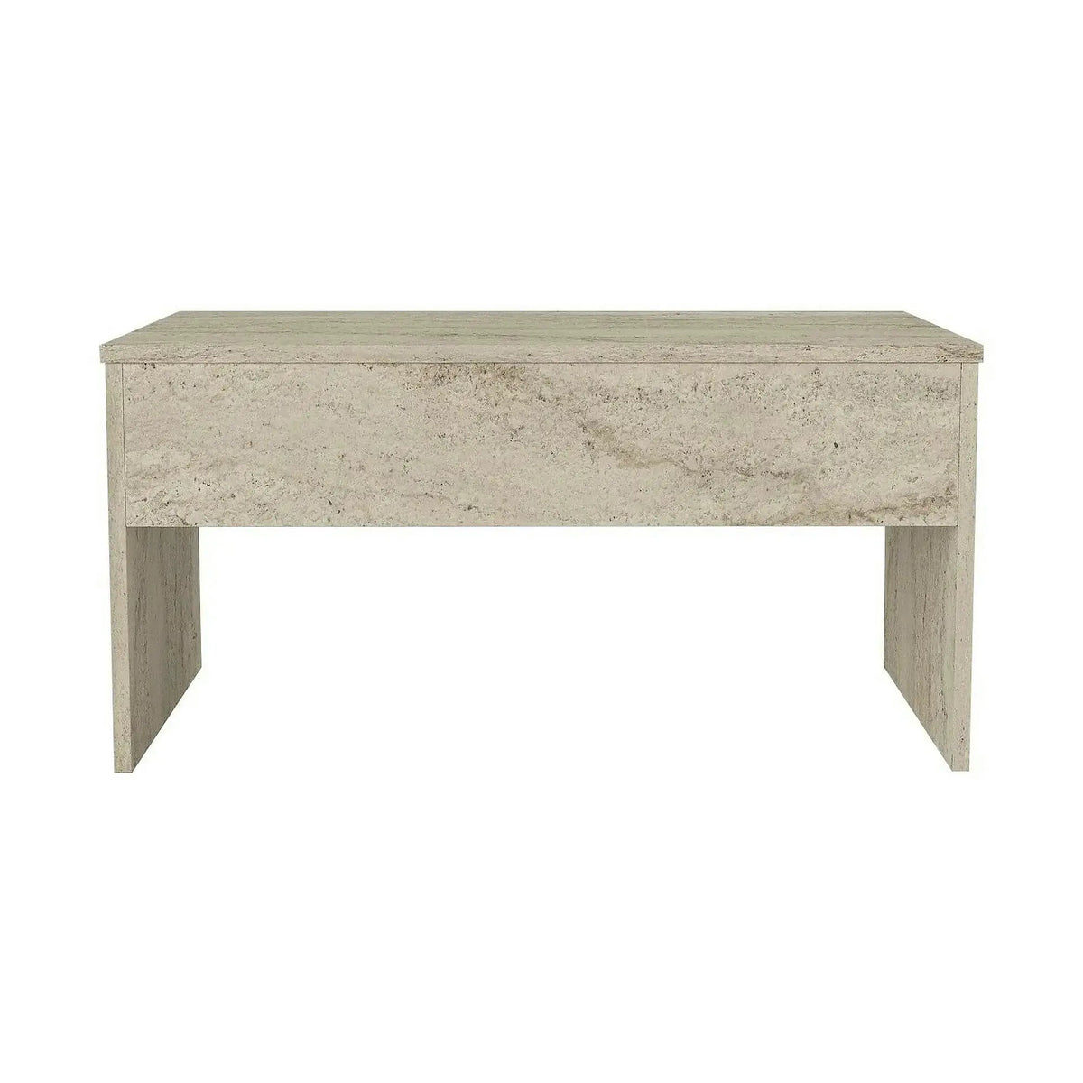 Masuta cafea AKILLI, crem, PAL melaminat, 90x45x52 cm