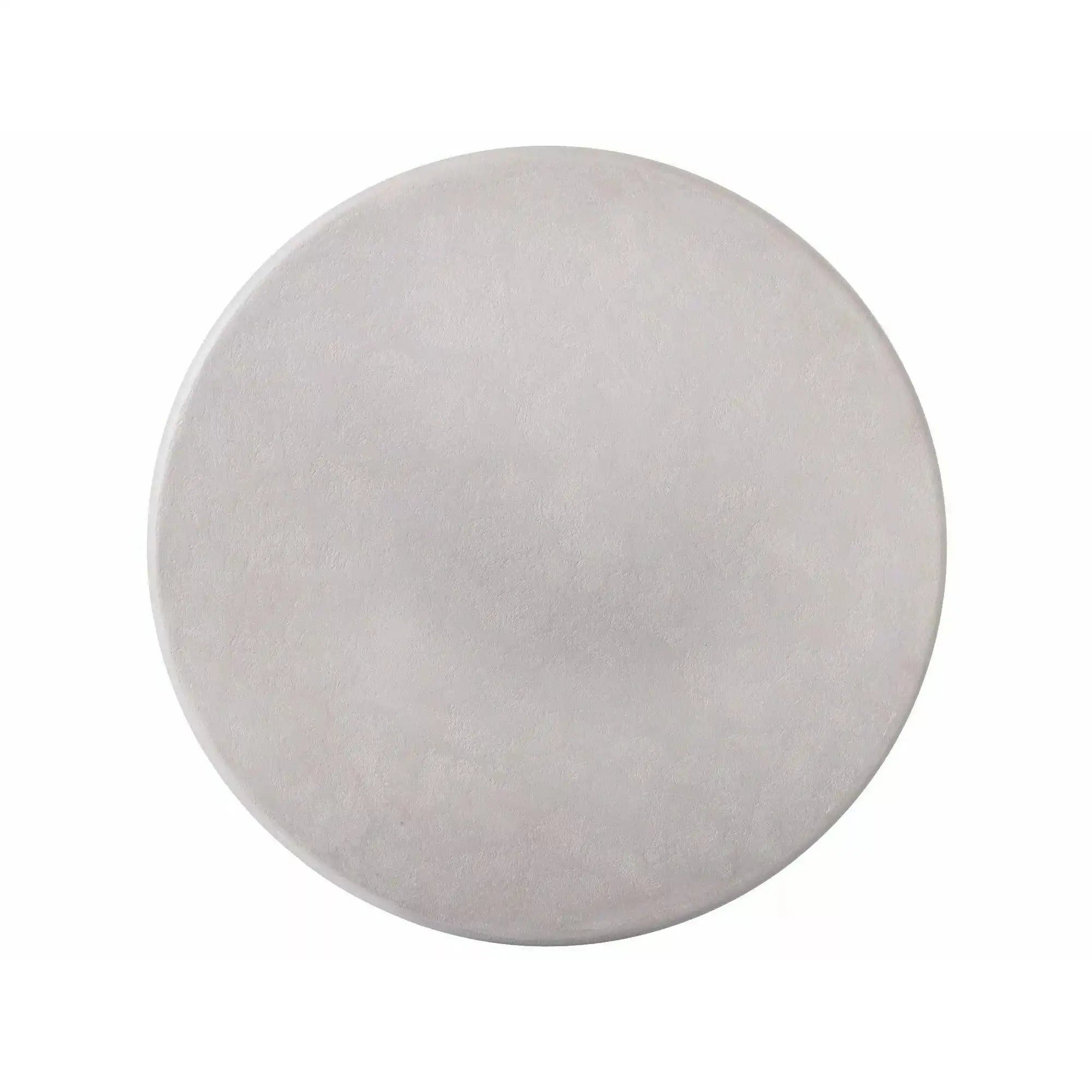 Masuta cafea AURORA, gri deschis, microciment, 60x40 cm