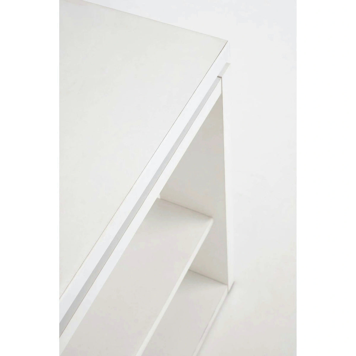 Masuta cafea BETTY, alb, PAL laminat, 120x65/92x50/72 cm