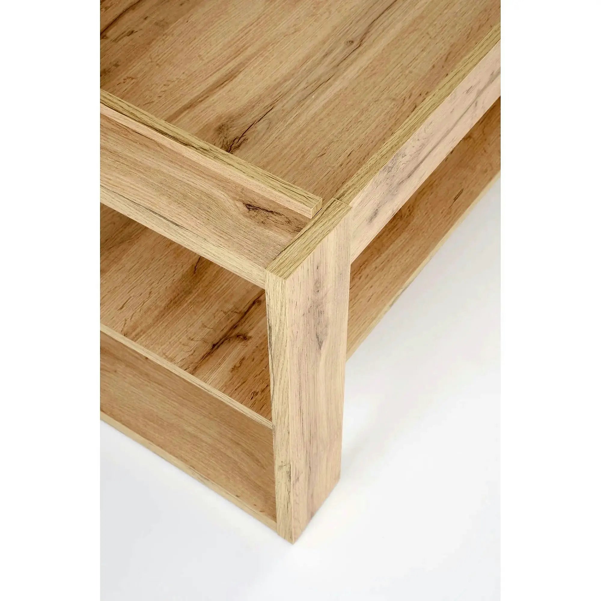 Masuta cafea BETTY, stejar artisan, PAL laminat, 120x65/92x50/72 cm