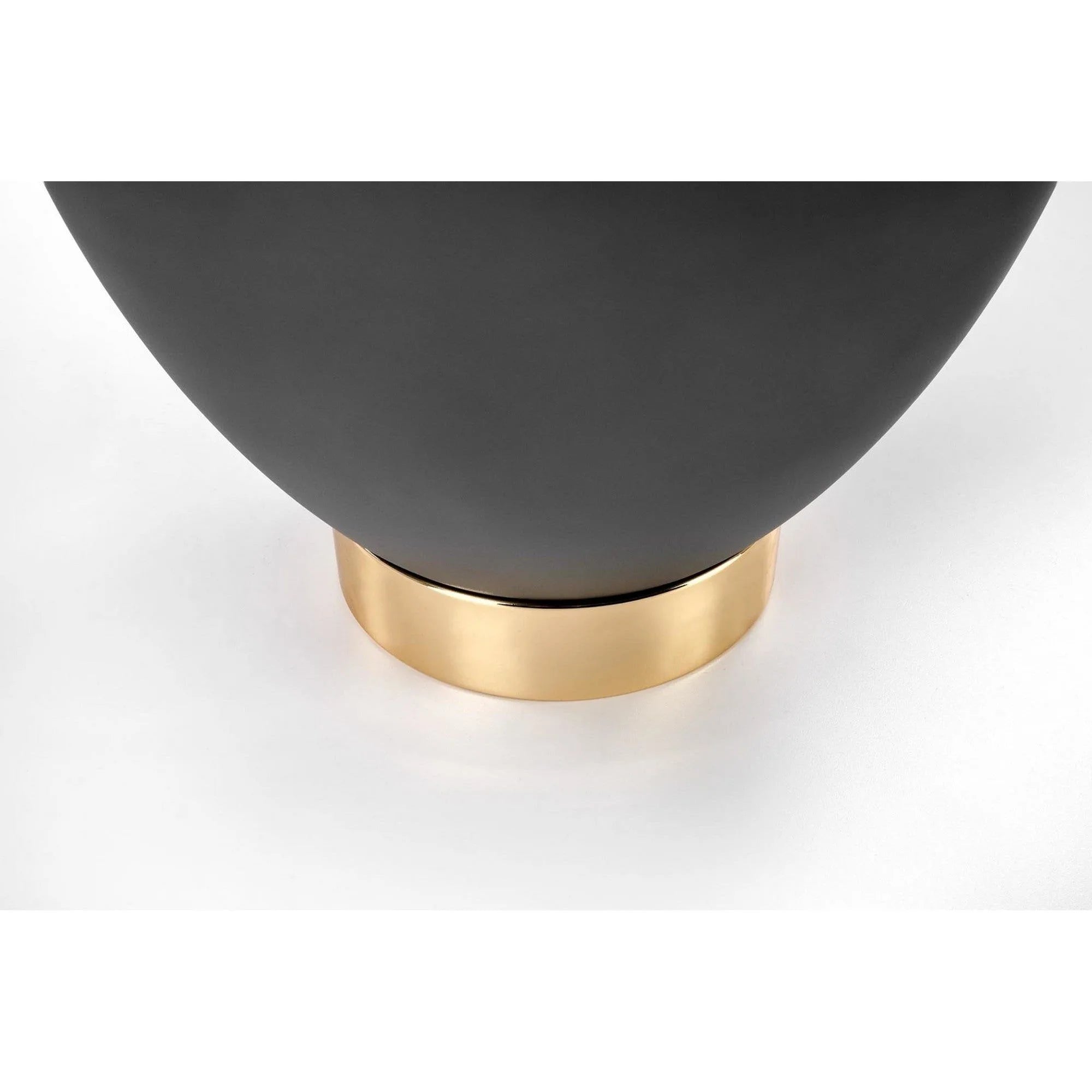 Masuta cafea CECILIA, alb cu efect de marmura/negru/auriu, ceramica/otel, 73x73x37 cm