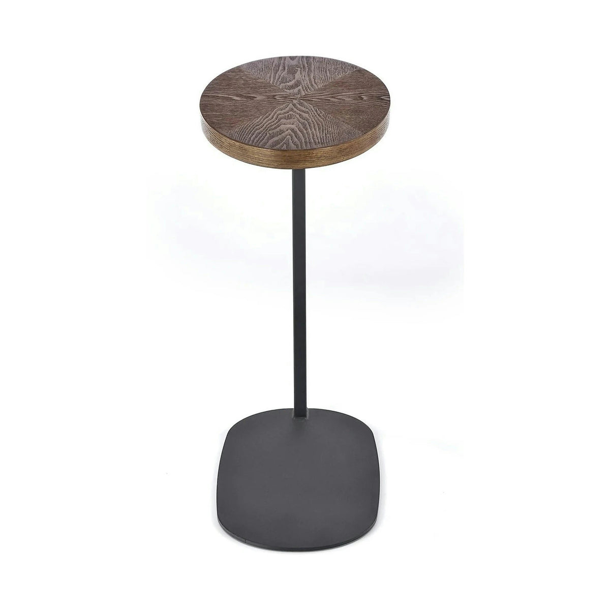Masuta cafea DELPHI, nuc/negru, 48x26x58 cm