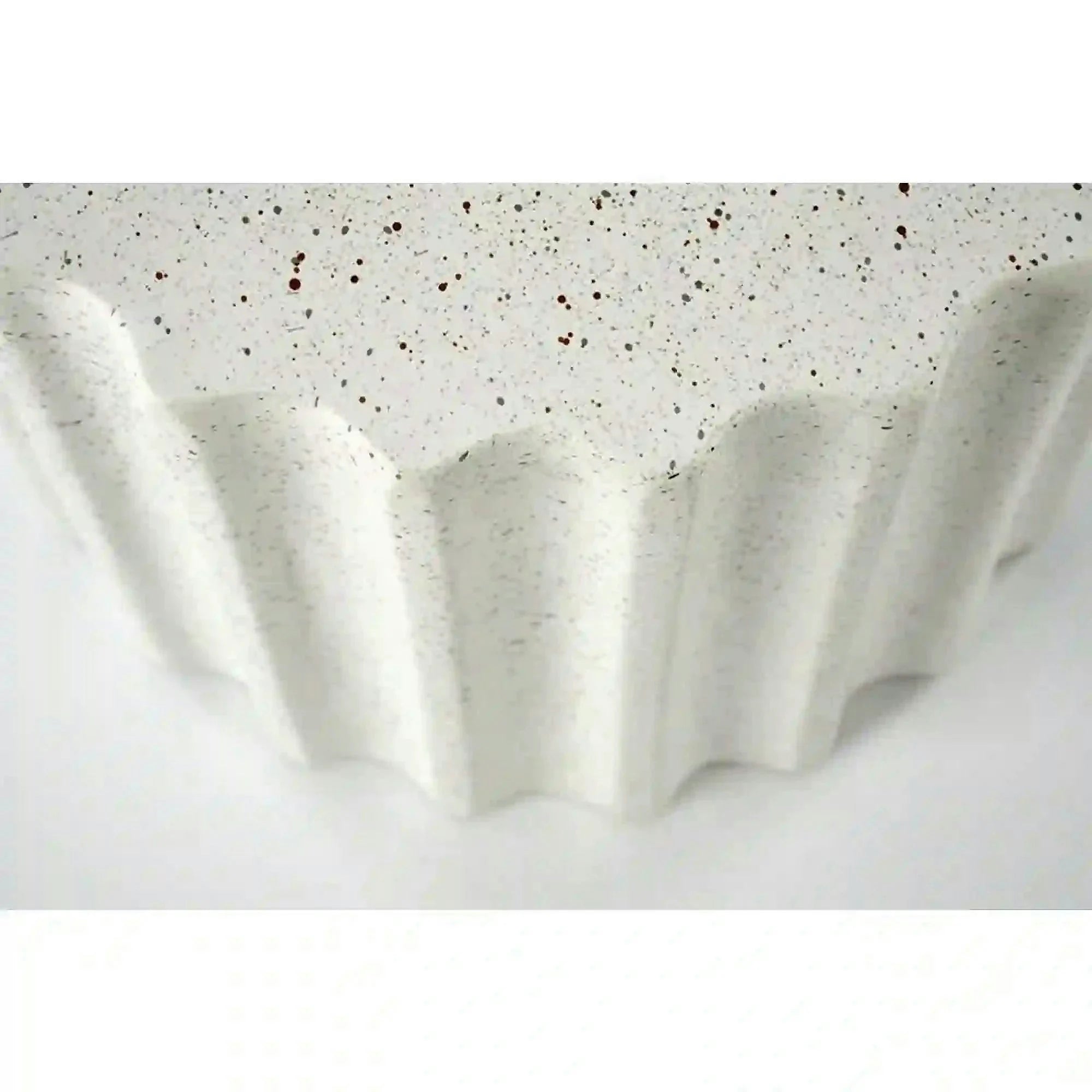 Masuta cafea FARA, alb, compozit, 41x41x46 cm