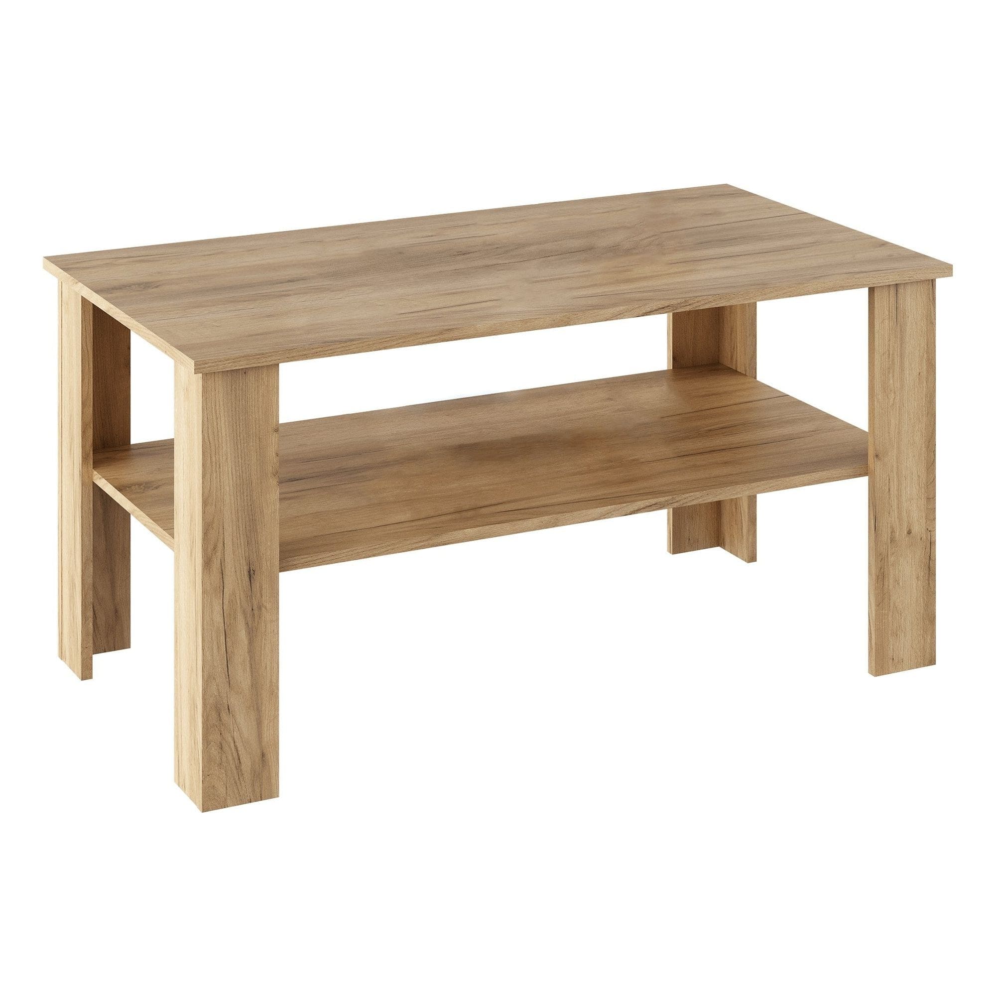 Masuta cafea GAUDI, stejar artisan, PAL melaminat, 110x60x55 cm