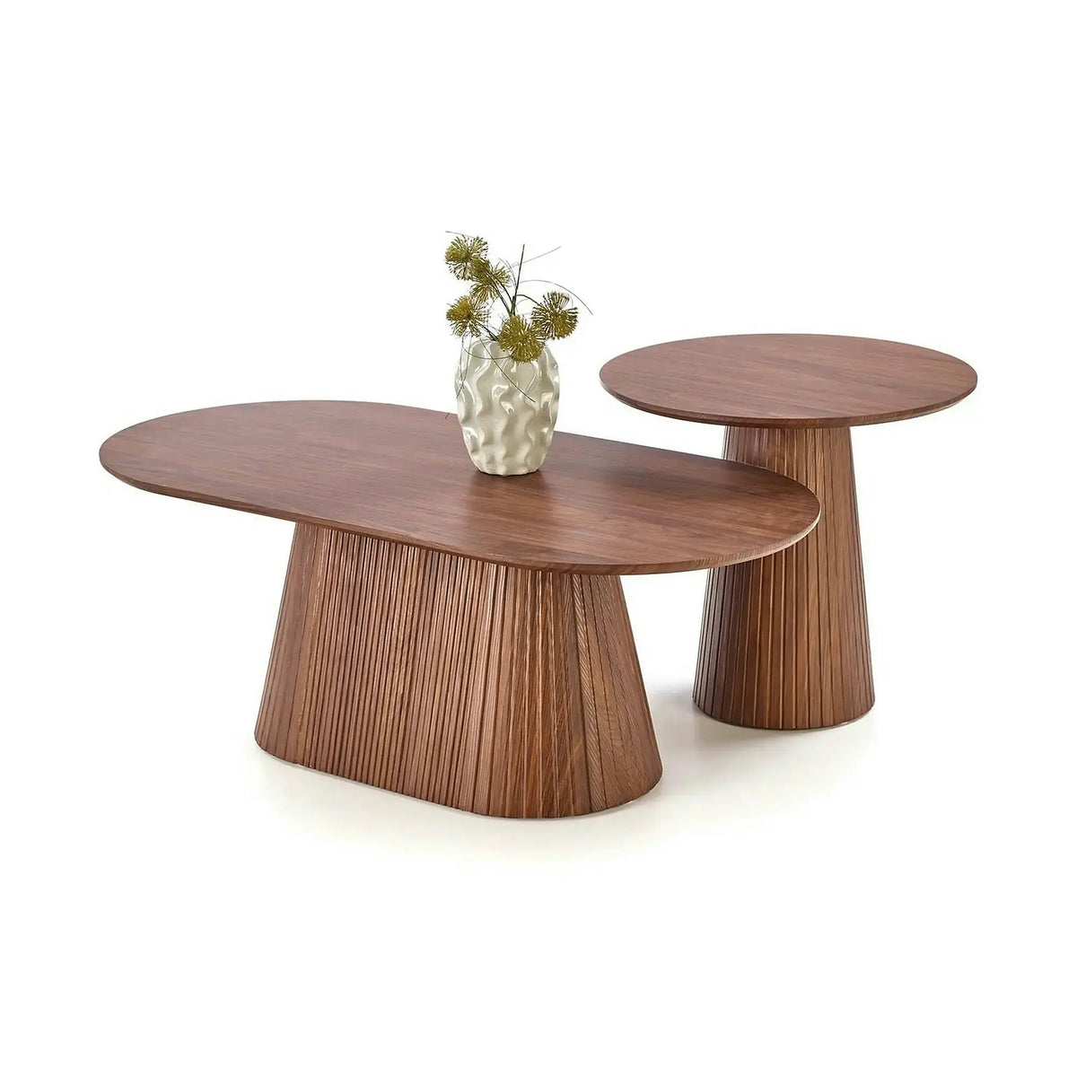 Masuta cafea GISELA, nuc, 120x60x46 cm