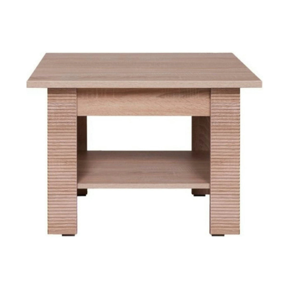 Masuta cafea GRESS, stejar sonoma, PAL laminat, 75x75x50 cm