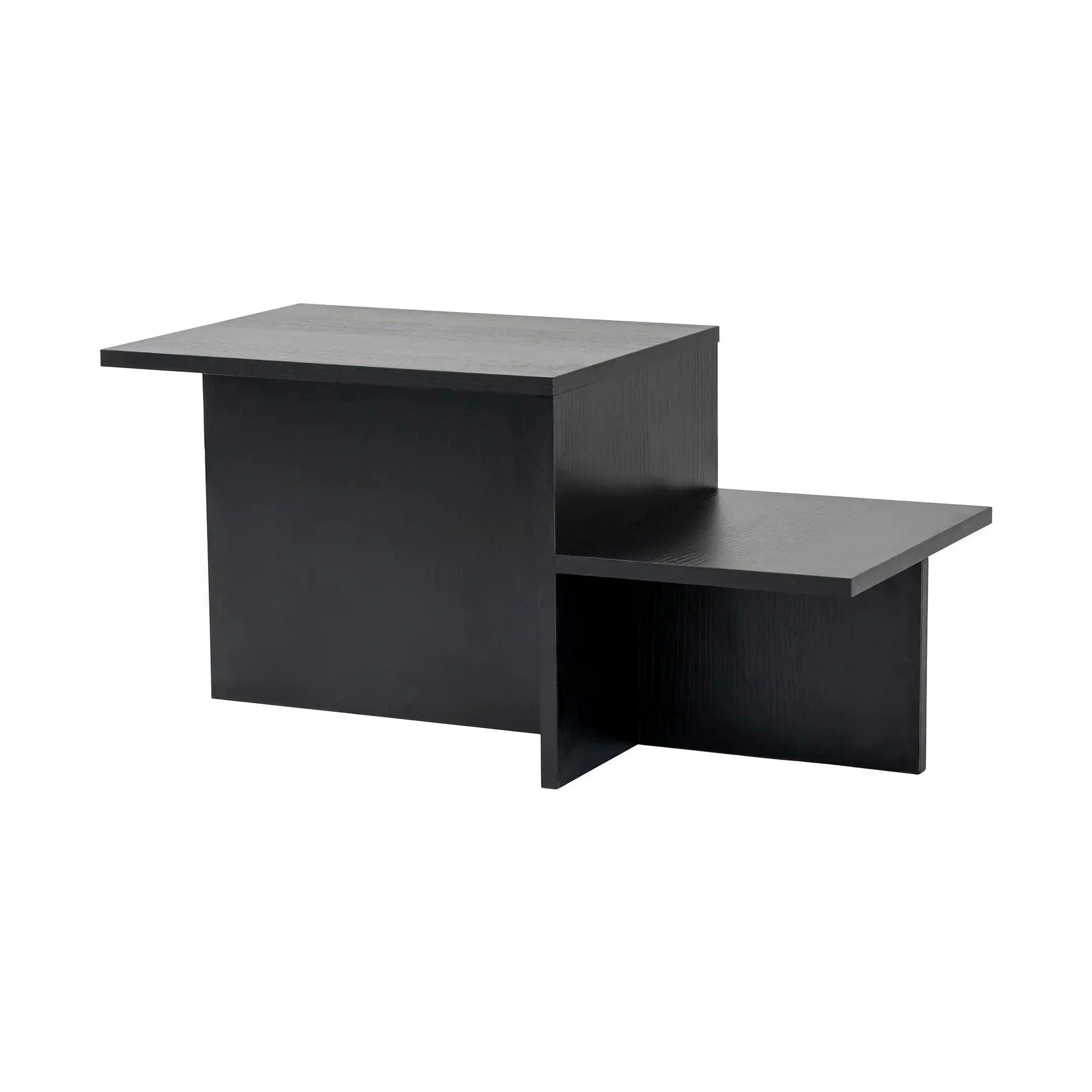 Masuta cafea HARMONY, negru, PAL, 80x40x40 cm