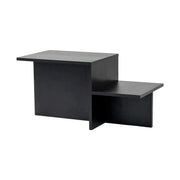 Masuta cafea HARMONY, negru, PAL, 80x40x40 cm