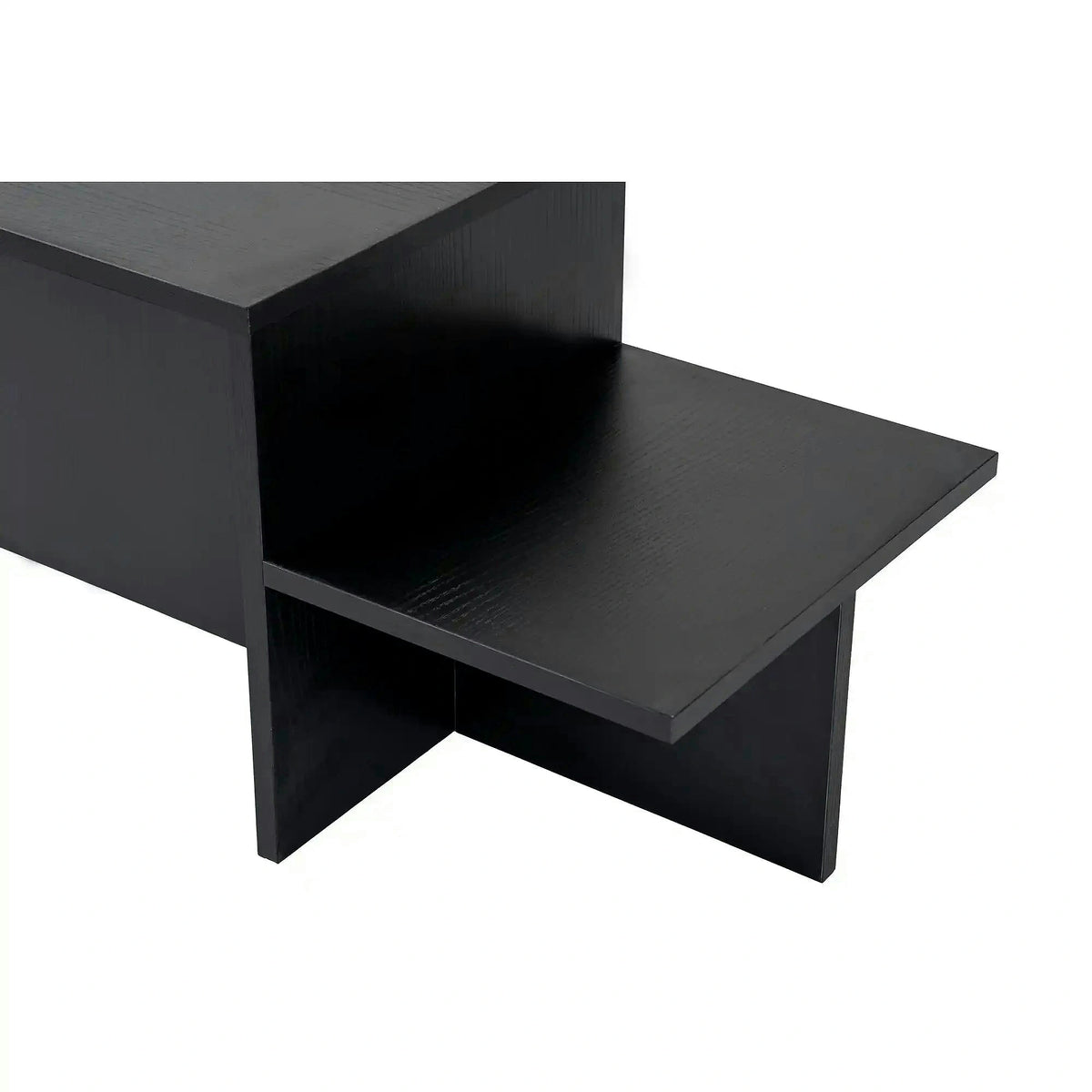 Masuta cafea HARMONY, negru, PAL, 80x40x40 cm