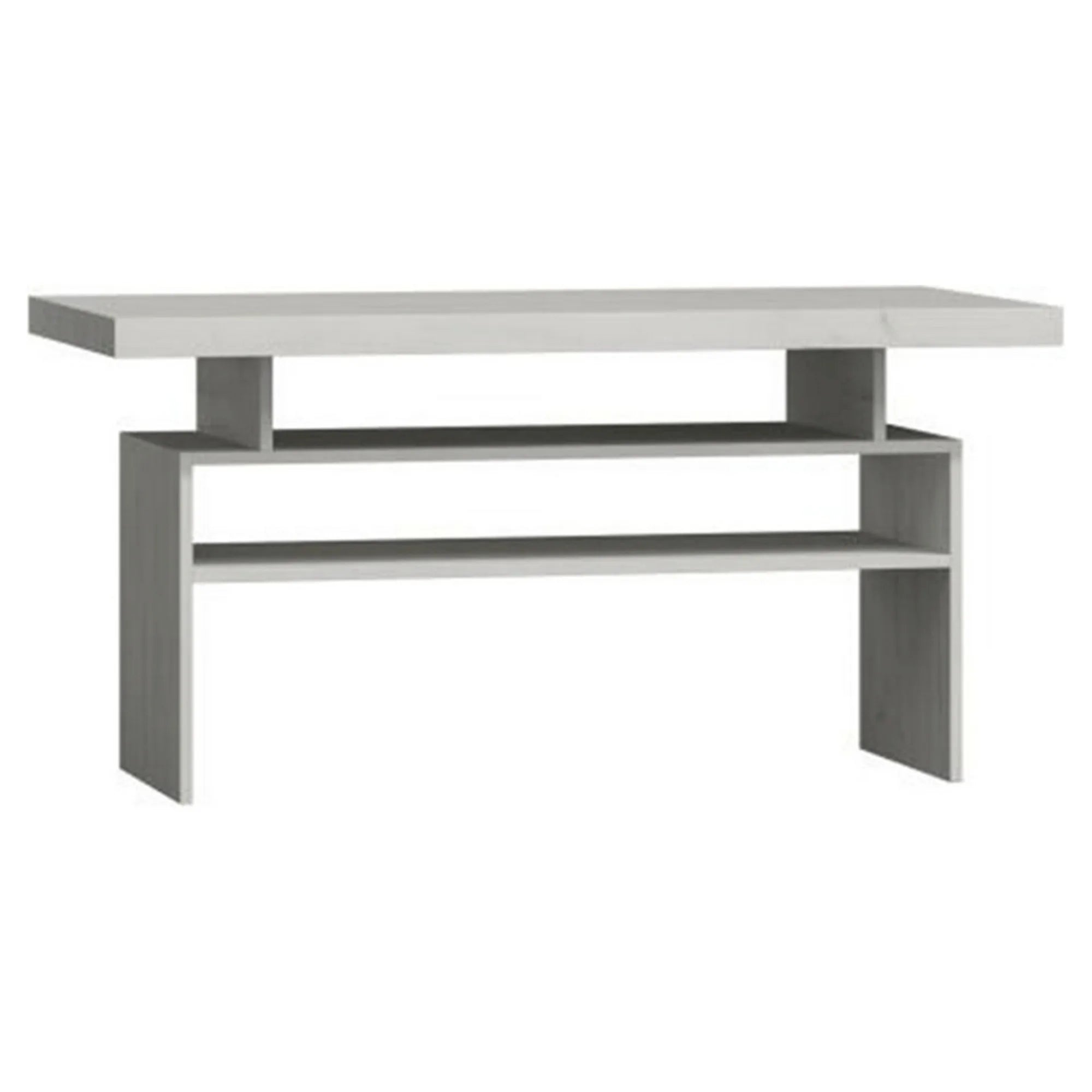 Masuta cafea INFINITY I-13, frasin alb, PAL melaminat, 120x60x60 cm