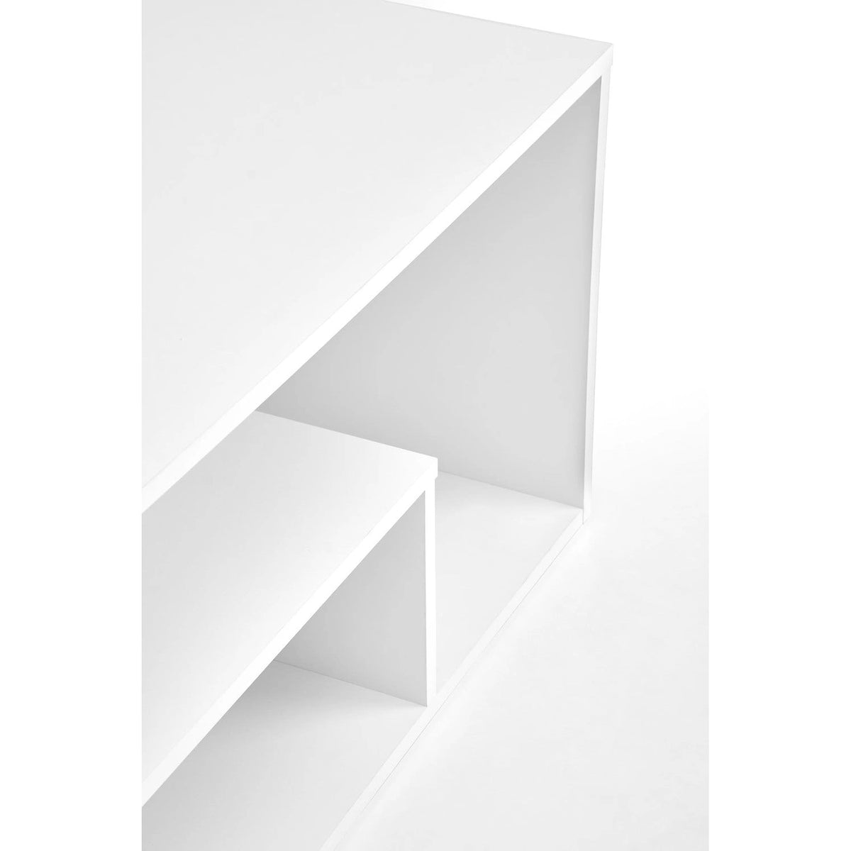 Masuta cafea IVA, alb, PAL laminat, 90x51x43 cm